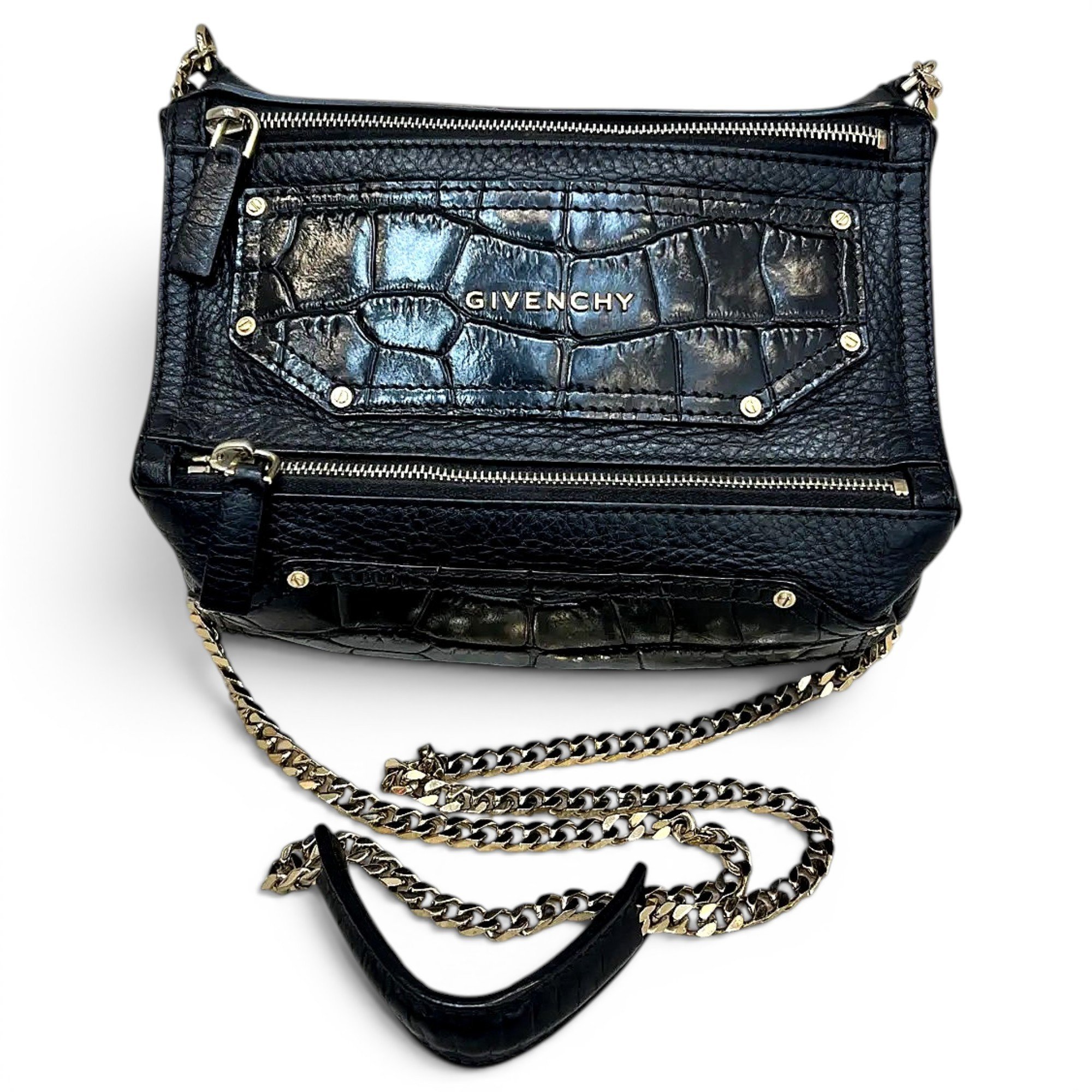Leather crossbody bag