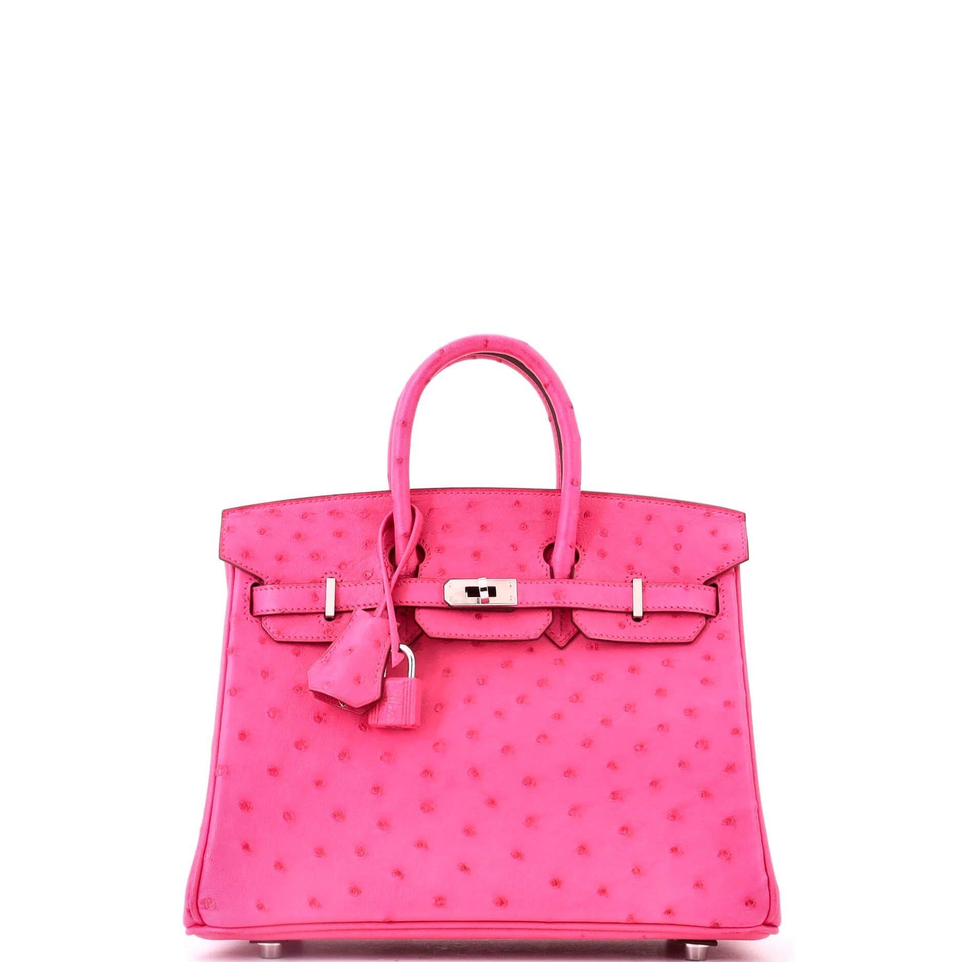 Birkin 25 exotic leathers tote