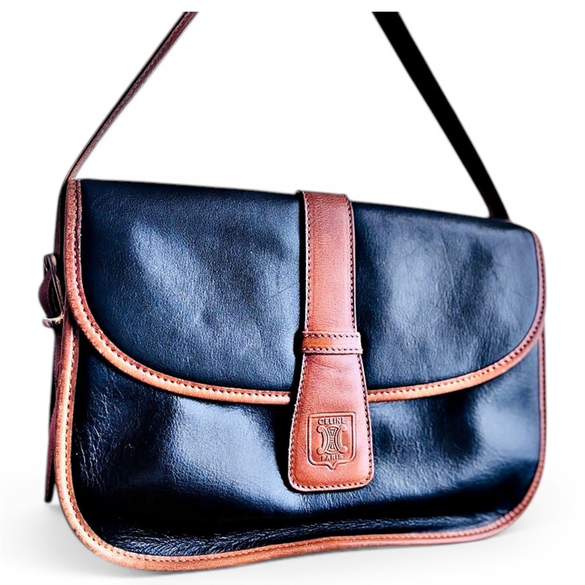 Classic leather handbag