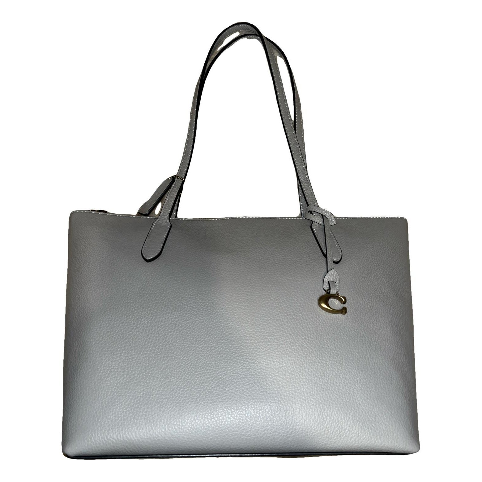 Leather tote