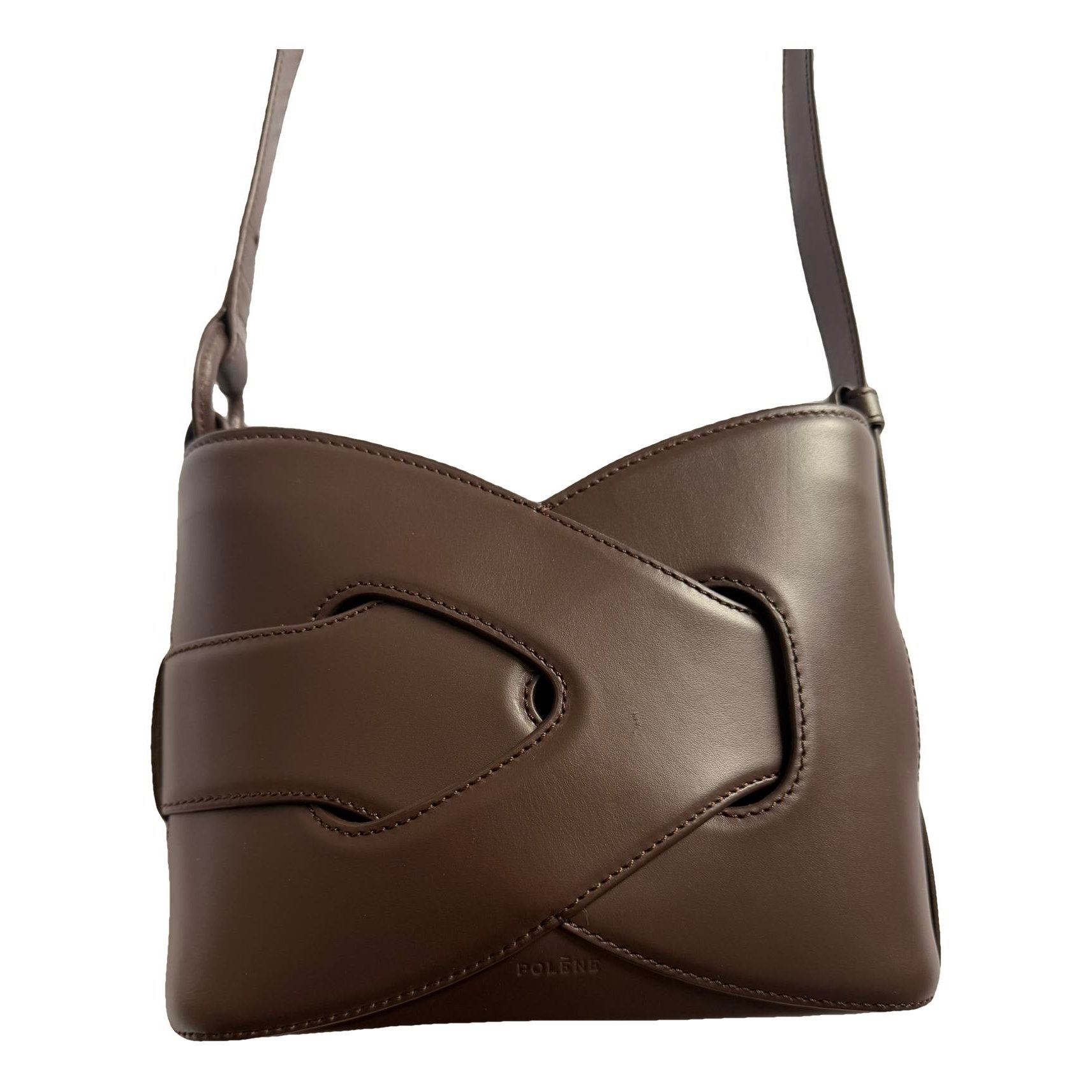 Leather crossbody bag