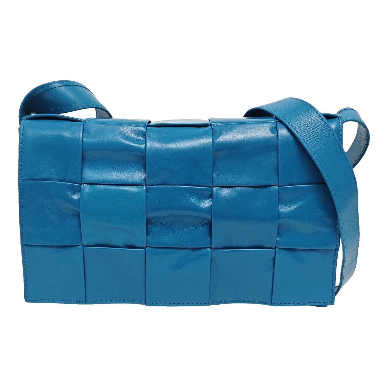 Cassette leather crossbody bag