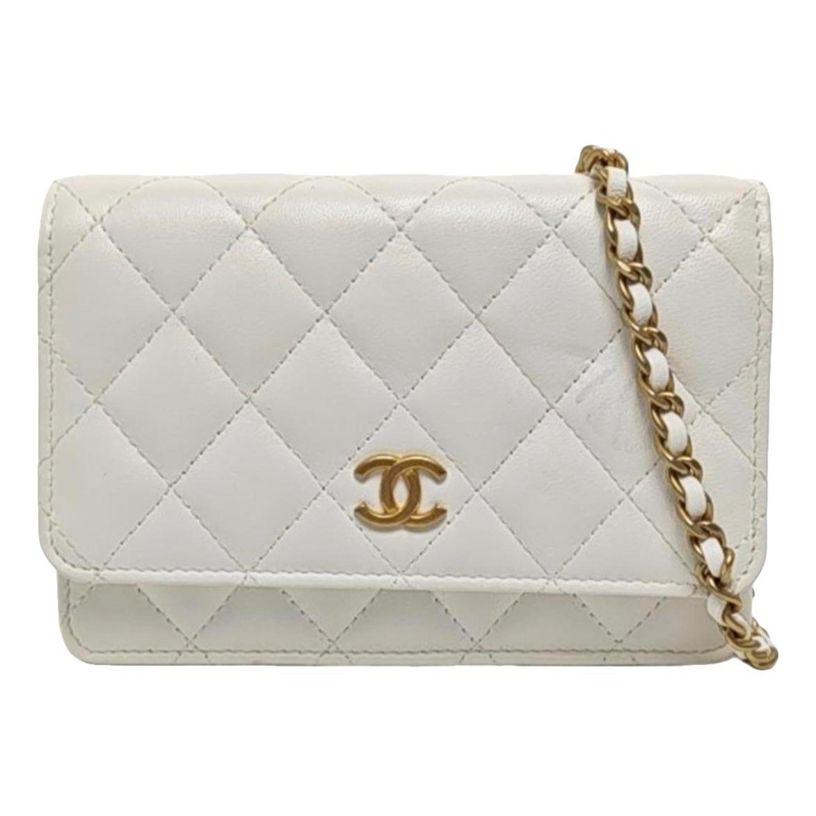 Wallet On Chain Timeless/Classique leather crossbody bag