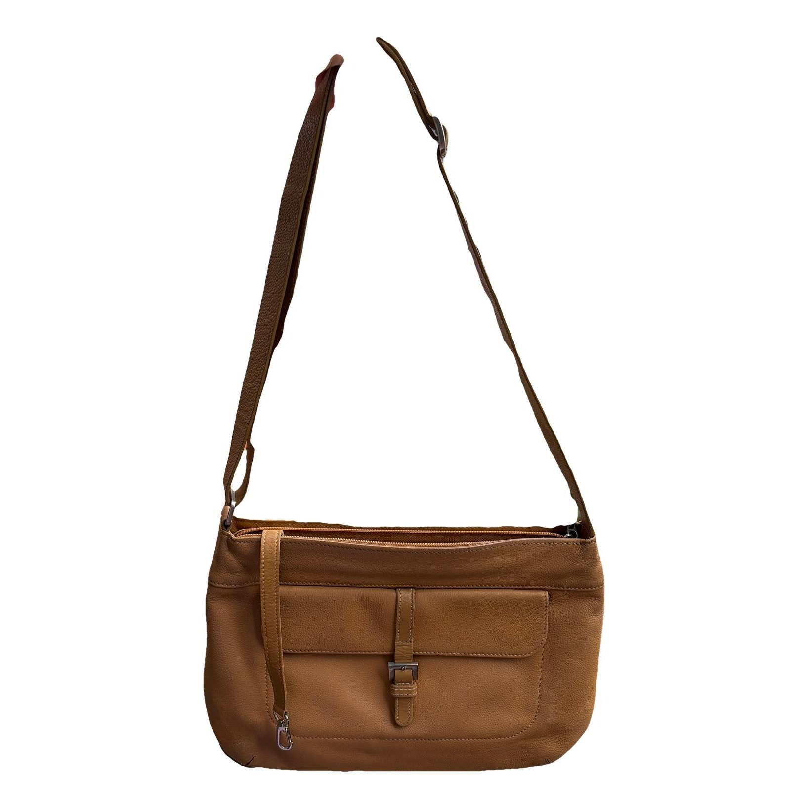 Leather crossbody bag
