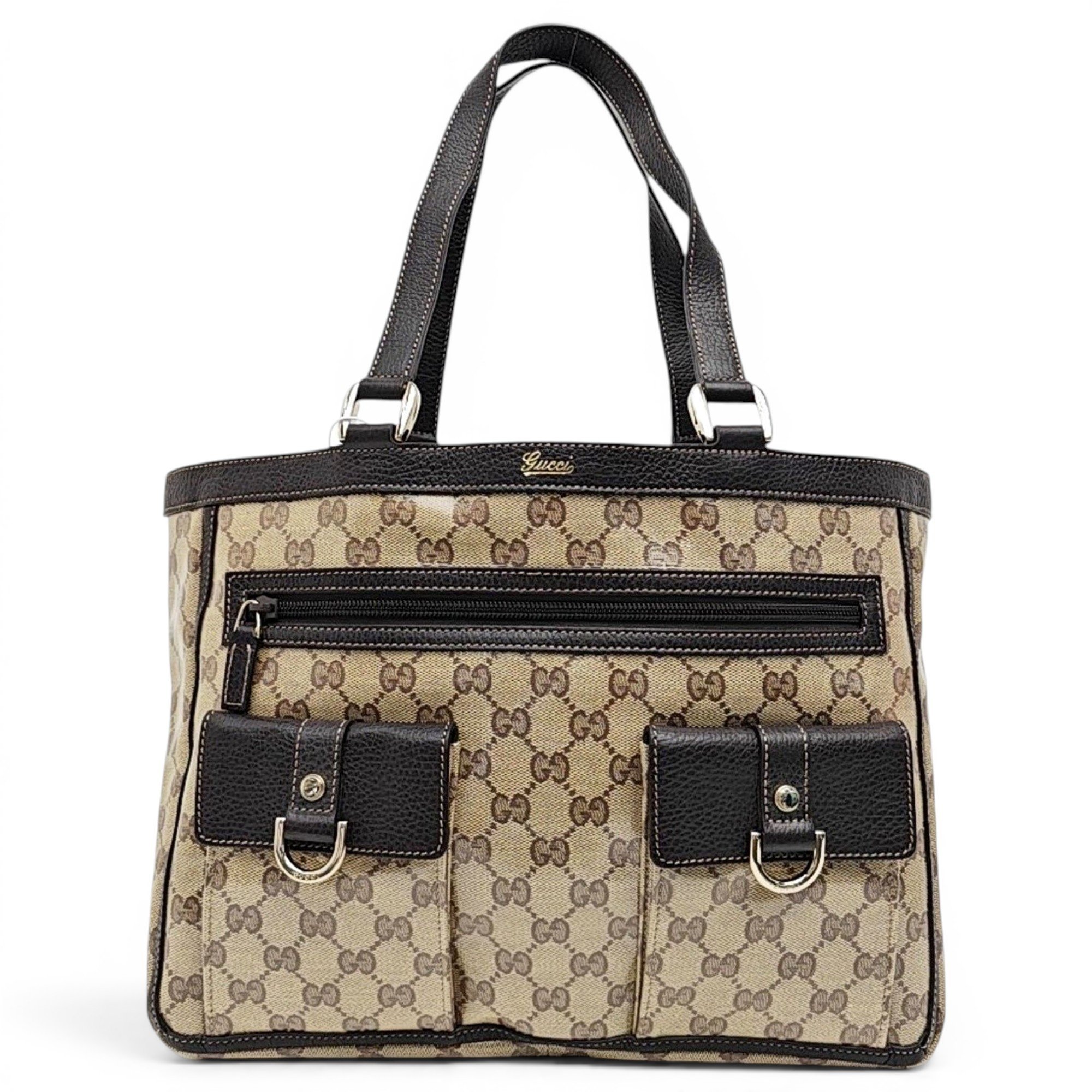 Leather handbag