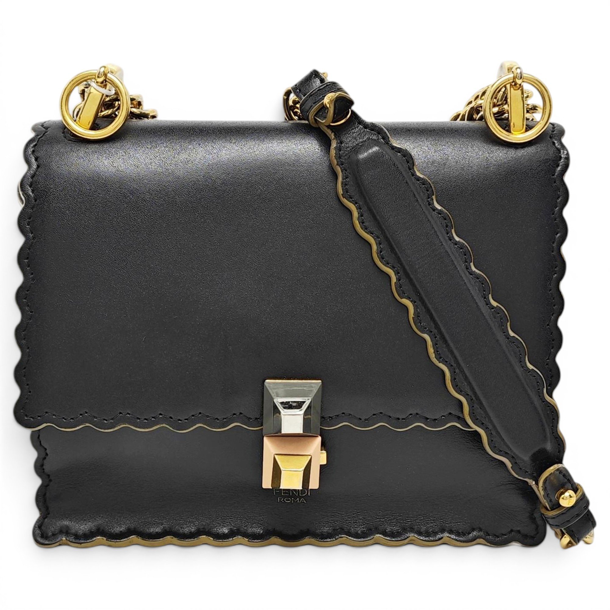 Kan I leather handbag