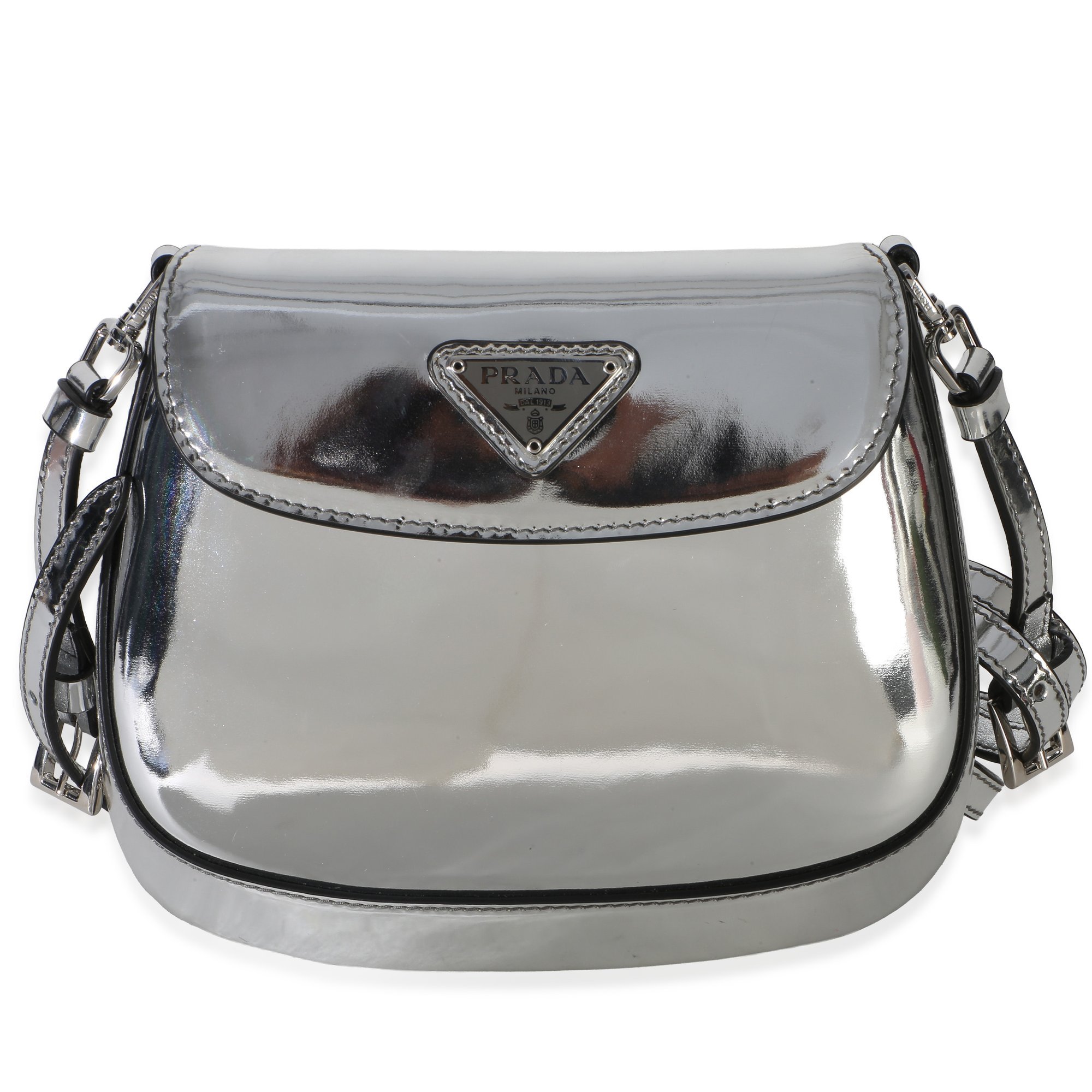 Patent leather crossbody bag