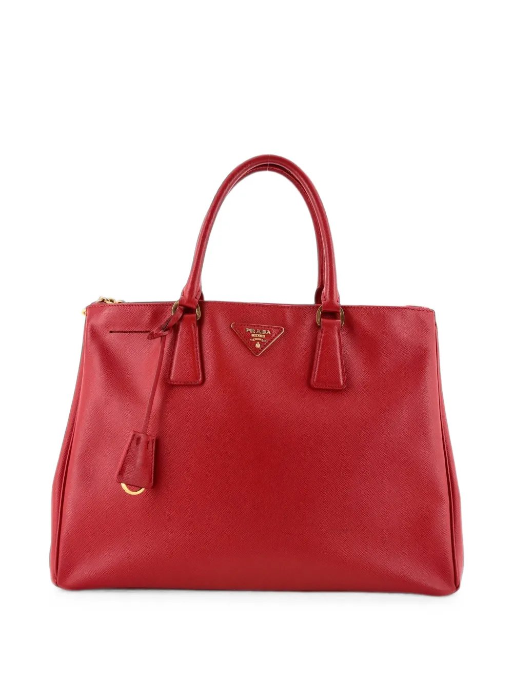 Double Zip Lux Saffiano Leather XL tote bag