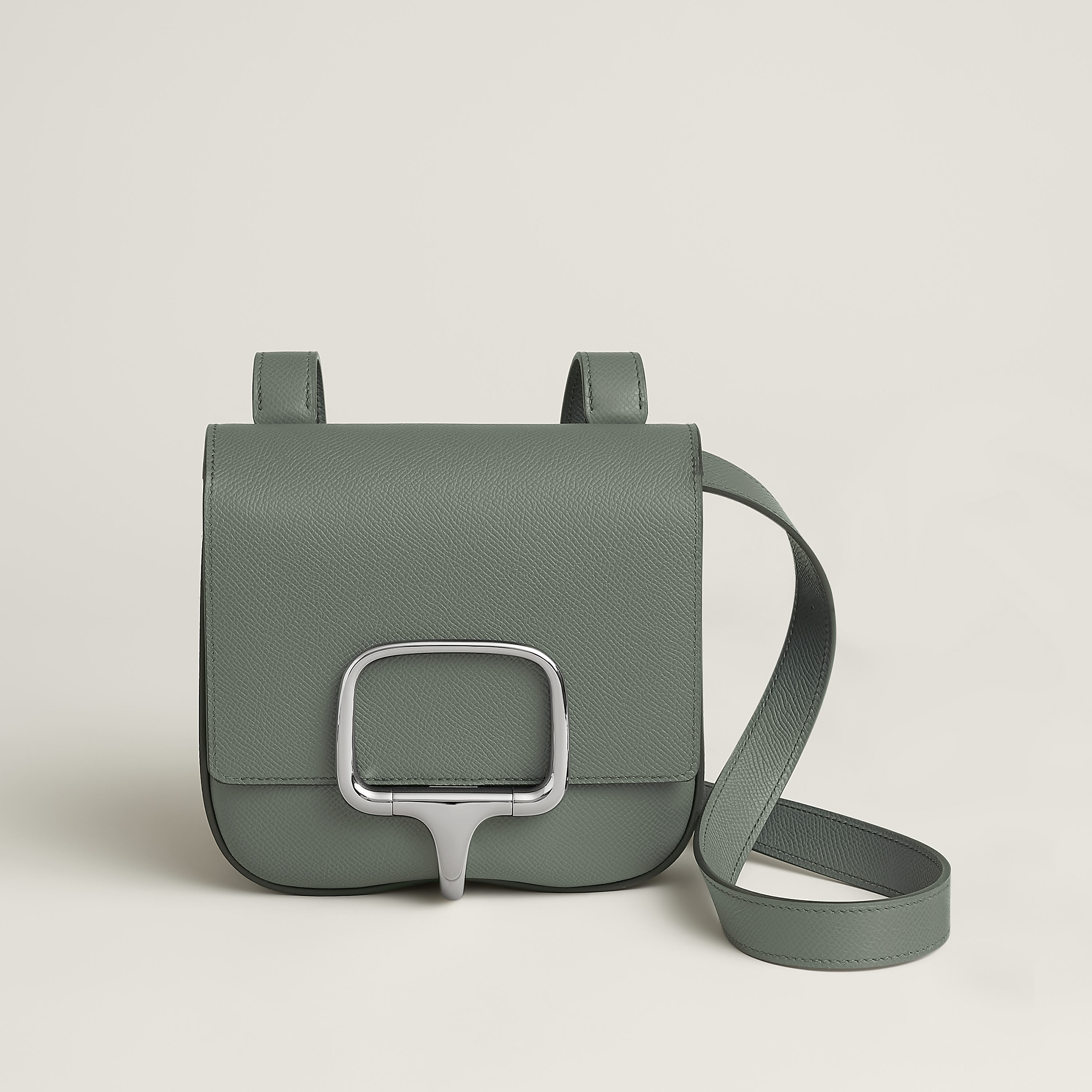 Hermès Della Cavalleria mini II calfskin Vert Amande