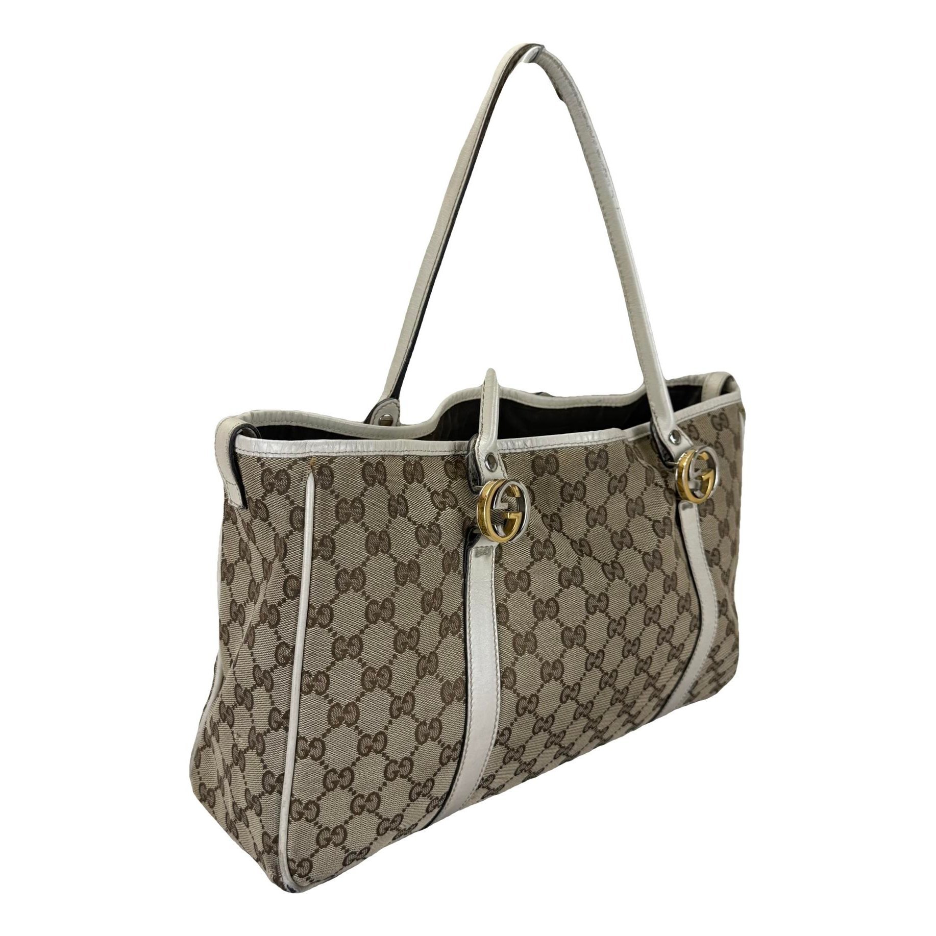 Leather tote
