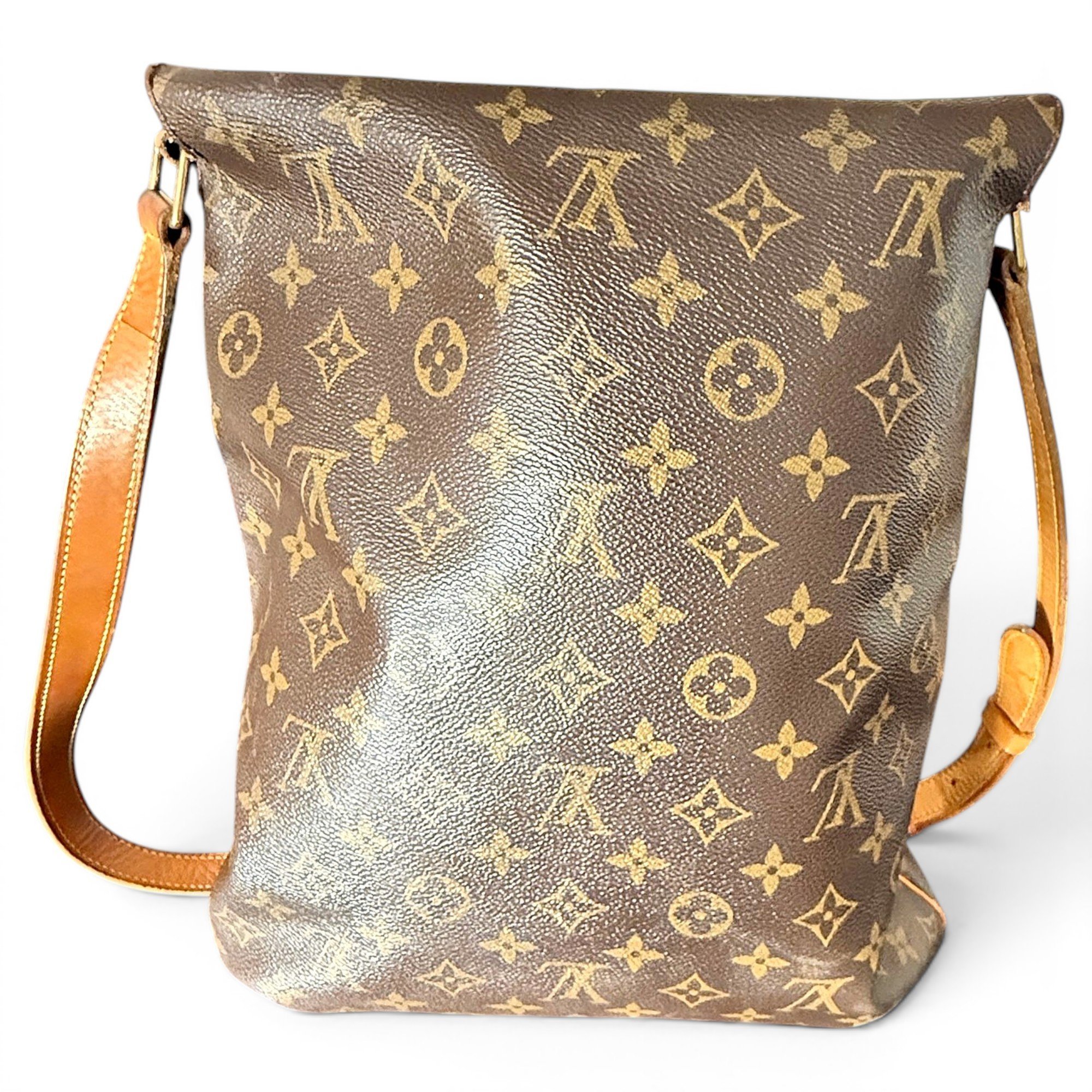 Leather crossbody bag