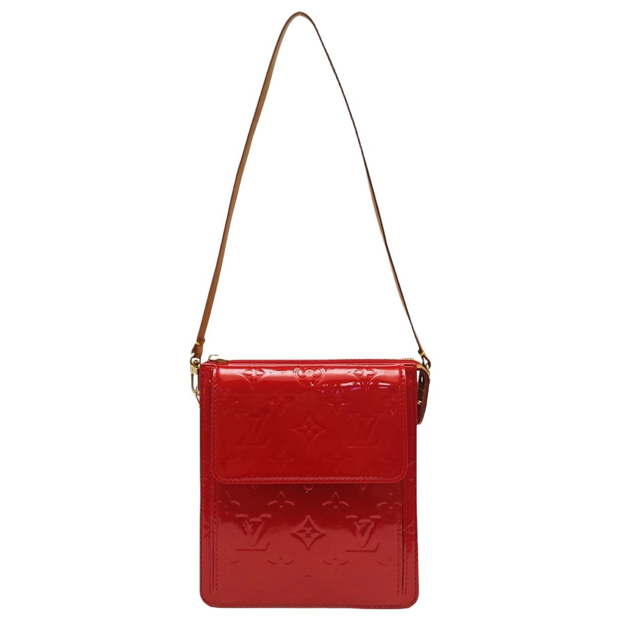 Mott patent leather handbag