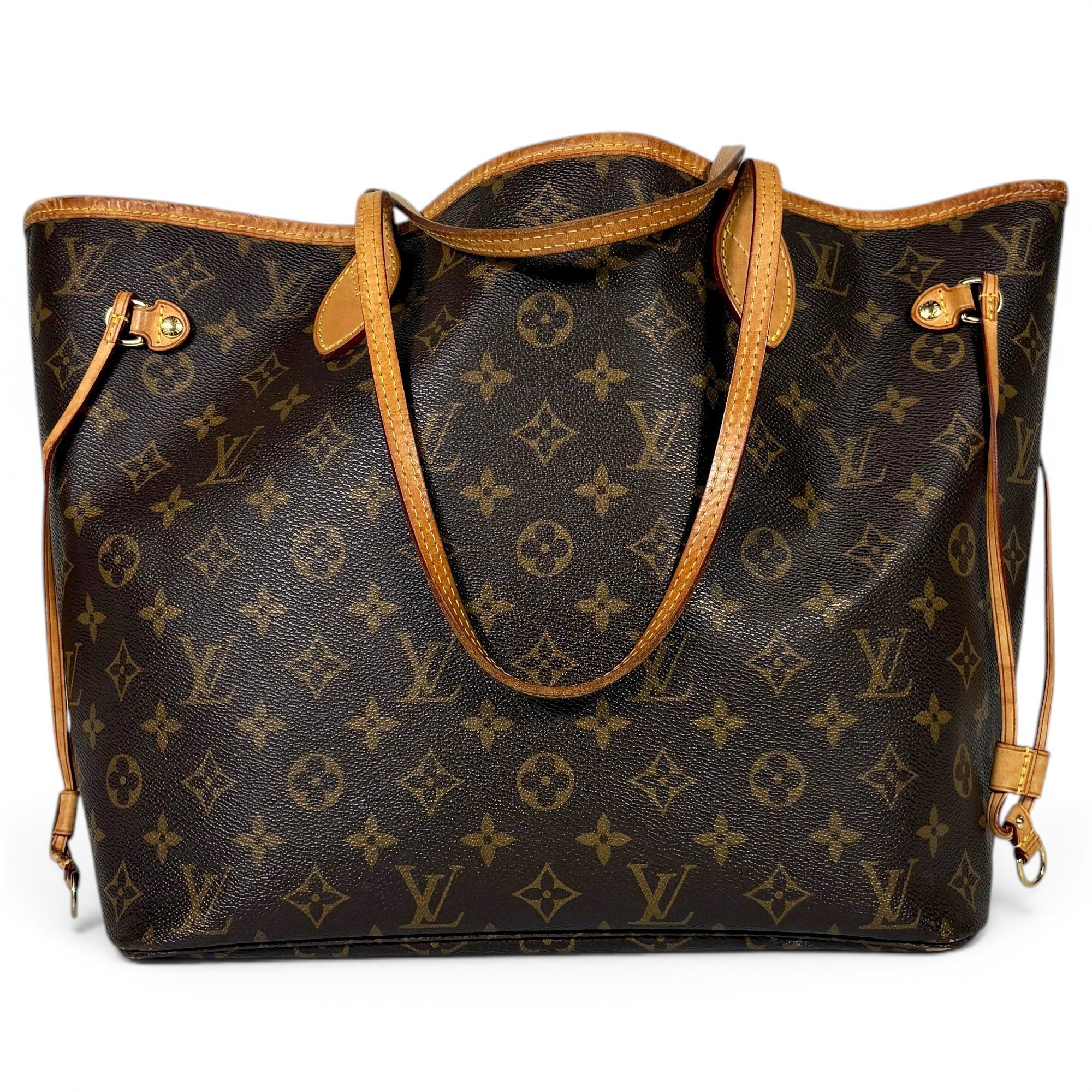 Neverfull leather tote
