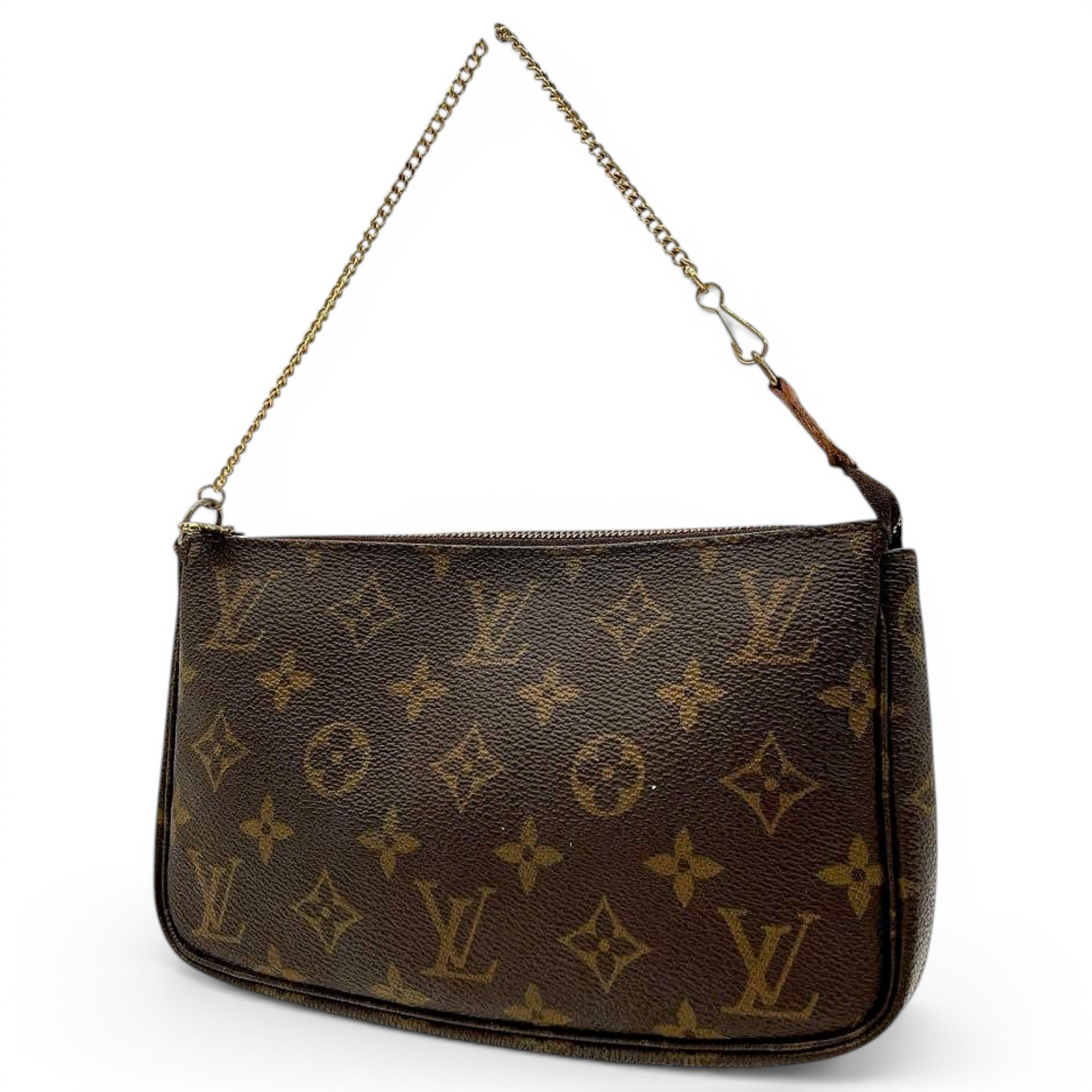Pochette Accessoire leather handbag