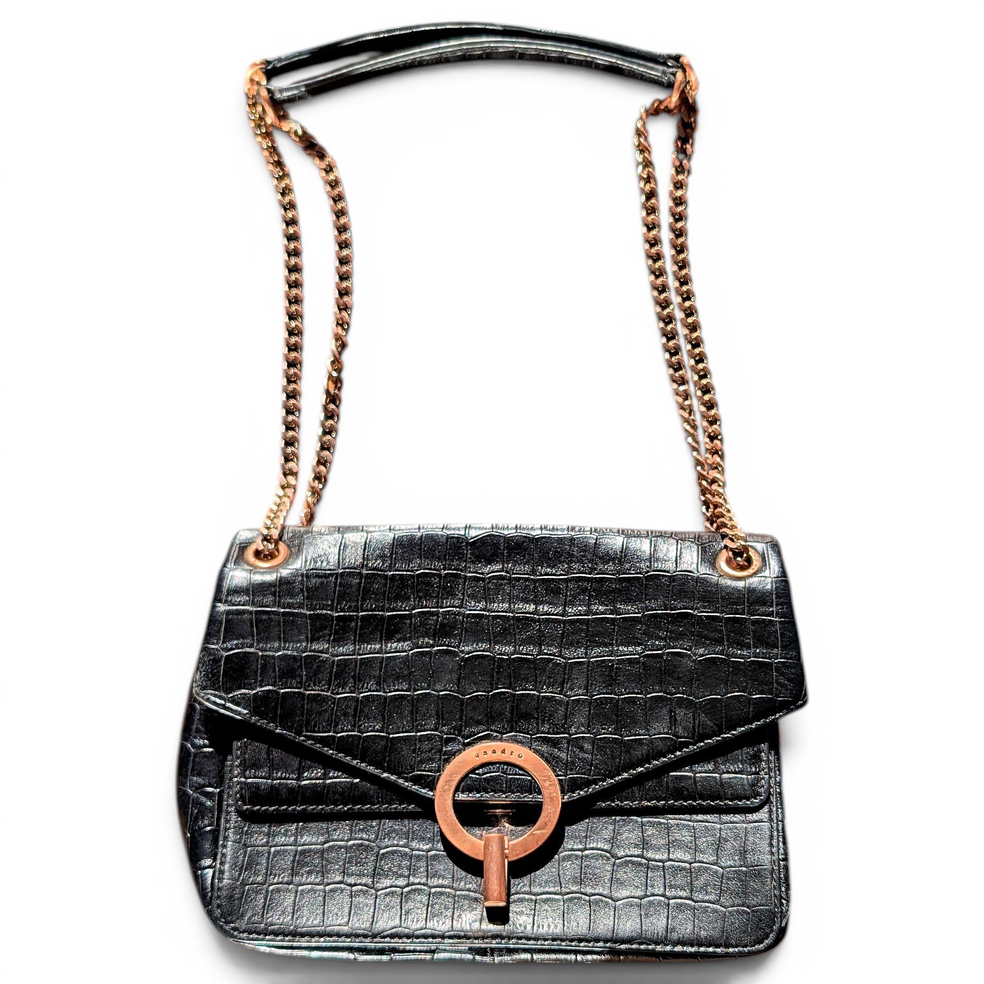 Yza leather handbag