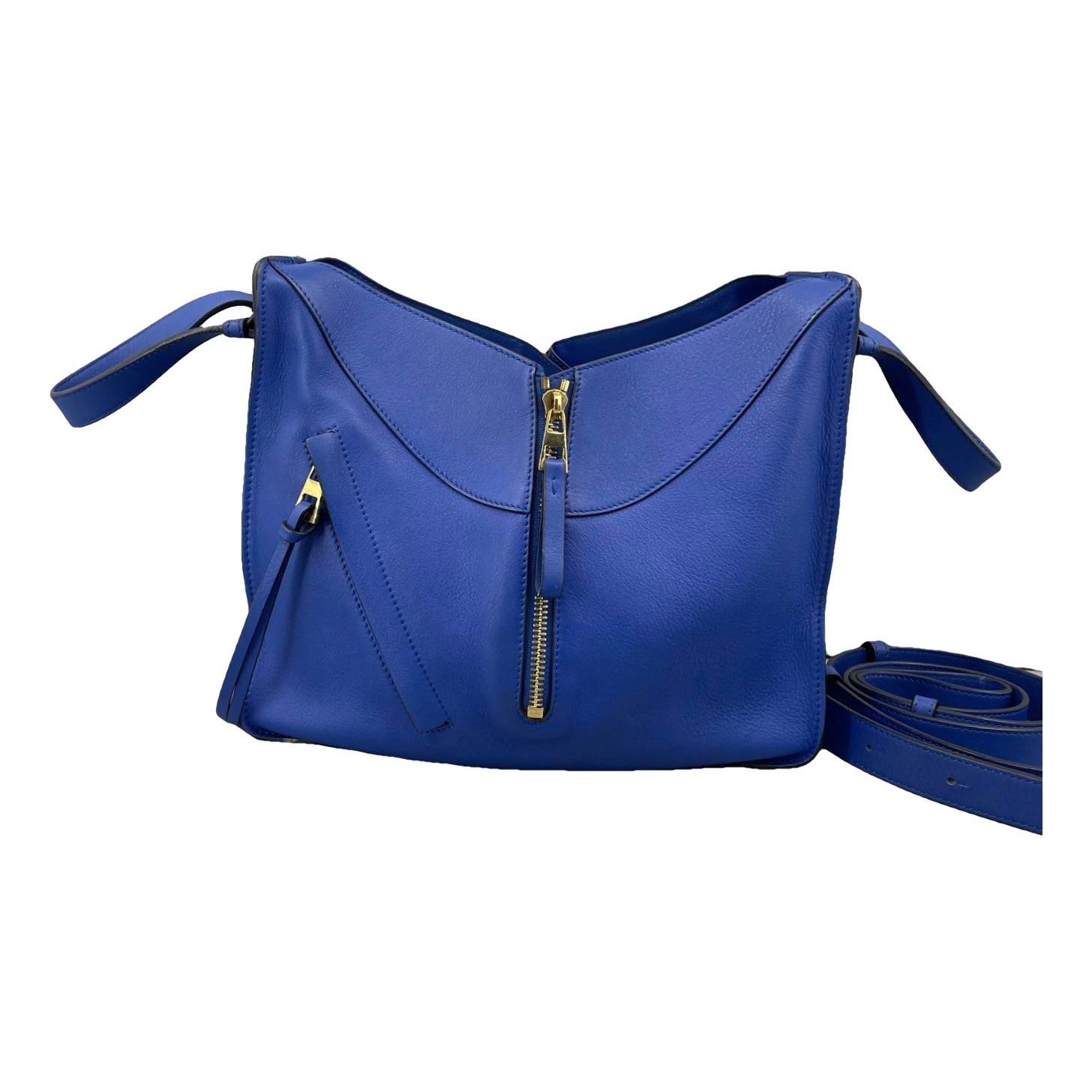 Hammock leather handbag