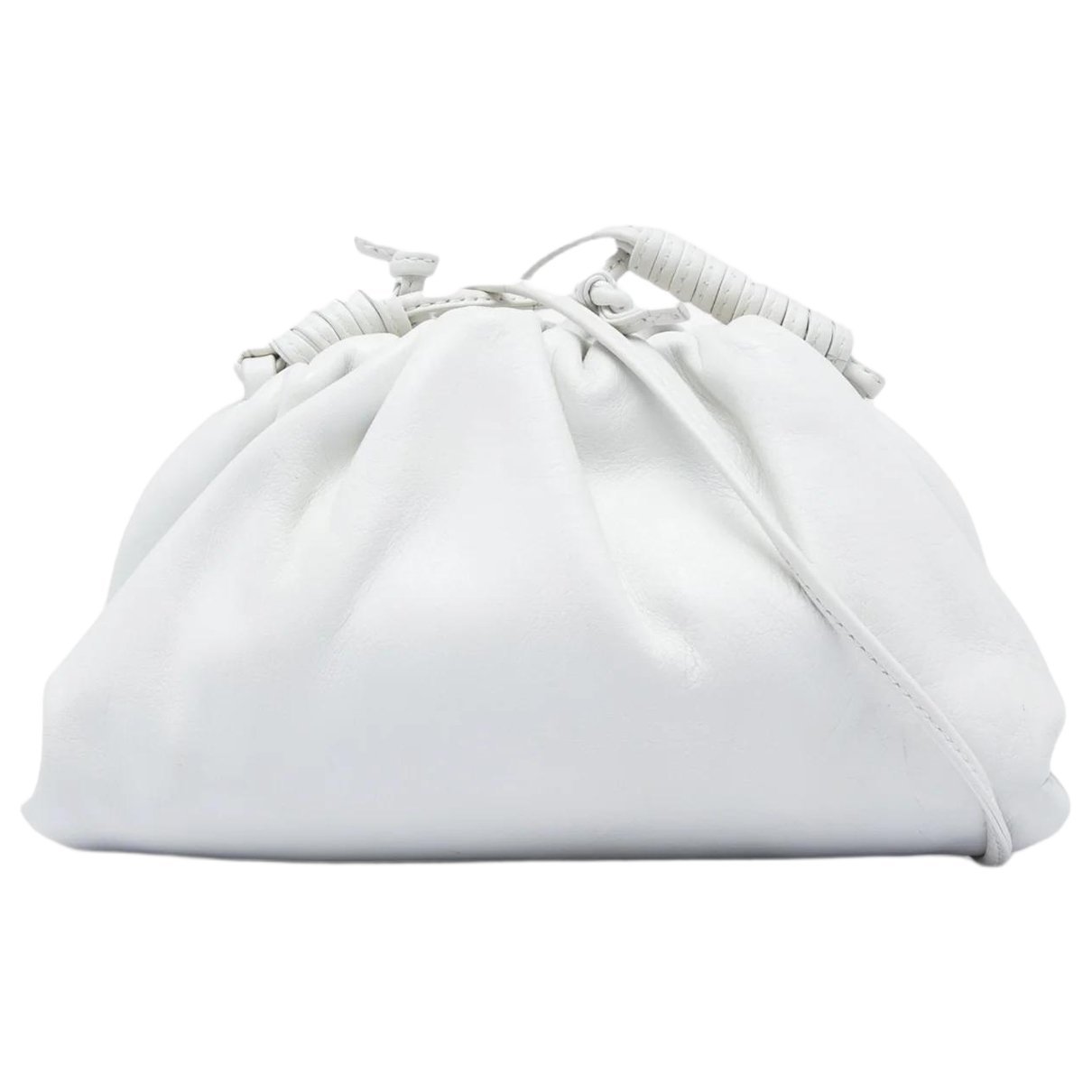Pouch leather crossbody bag