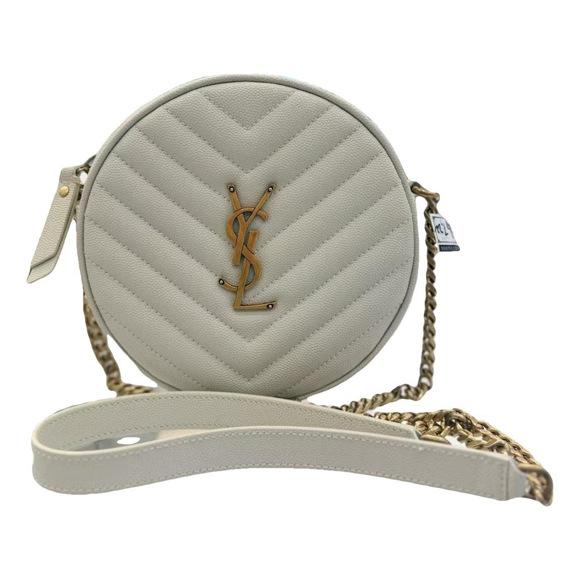 Vinyle leather crossbody bag