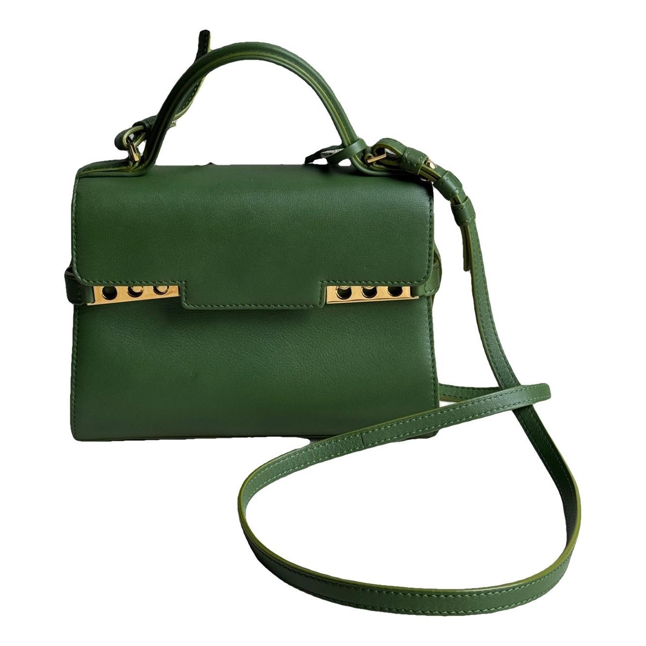 Tempête leather crossbody bag