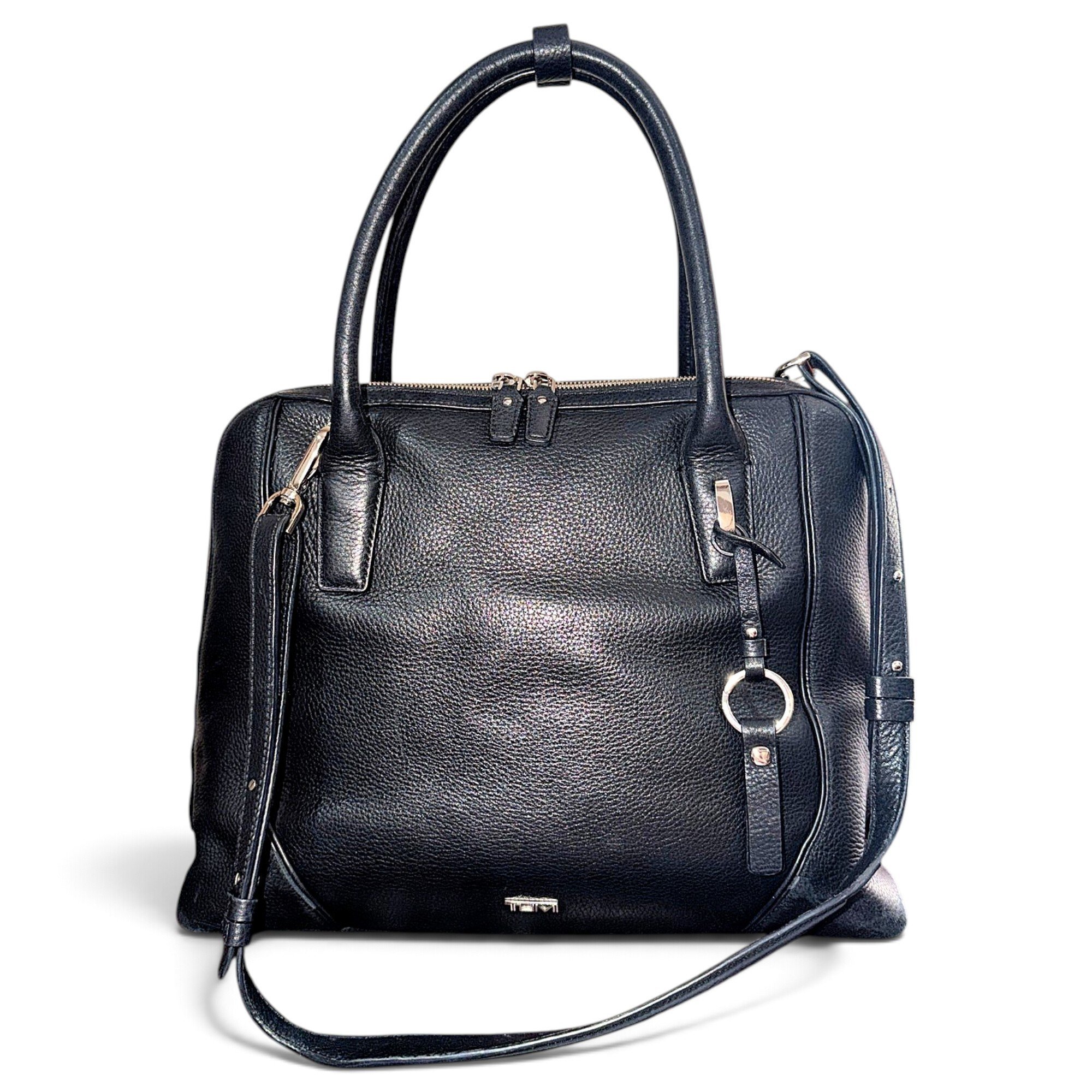 Leather satchel