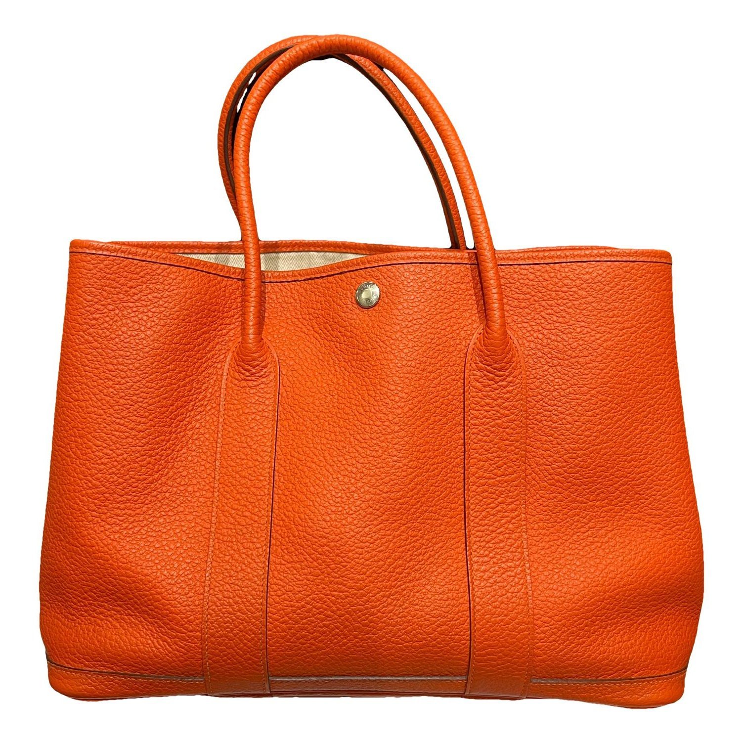 Garden Party leather handbag