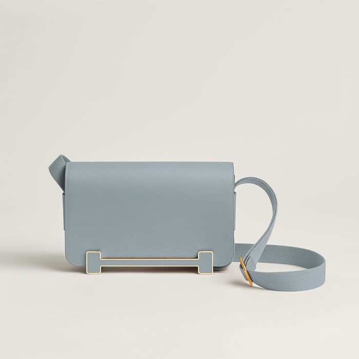 Bleu Glacier Hermès Geta Slim Bag