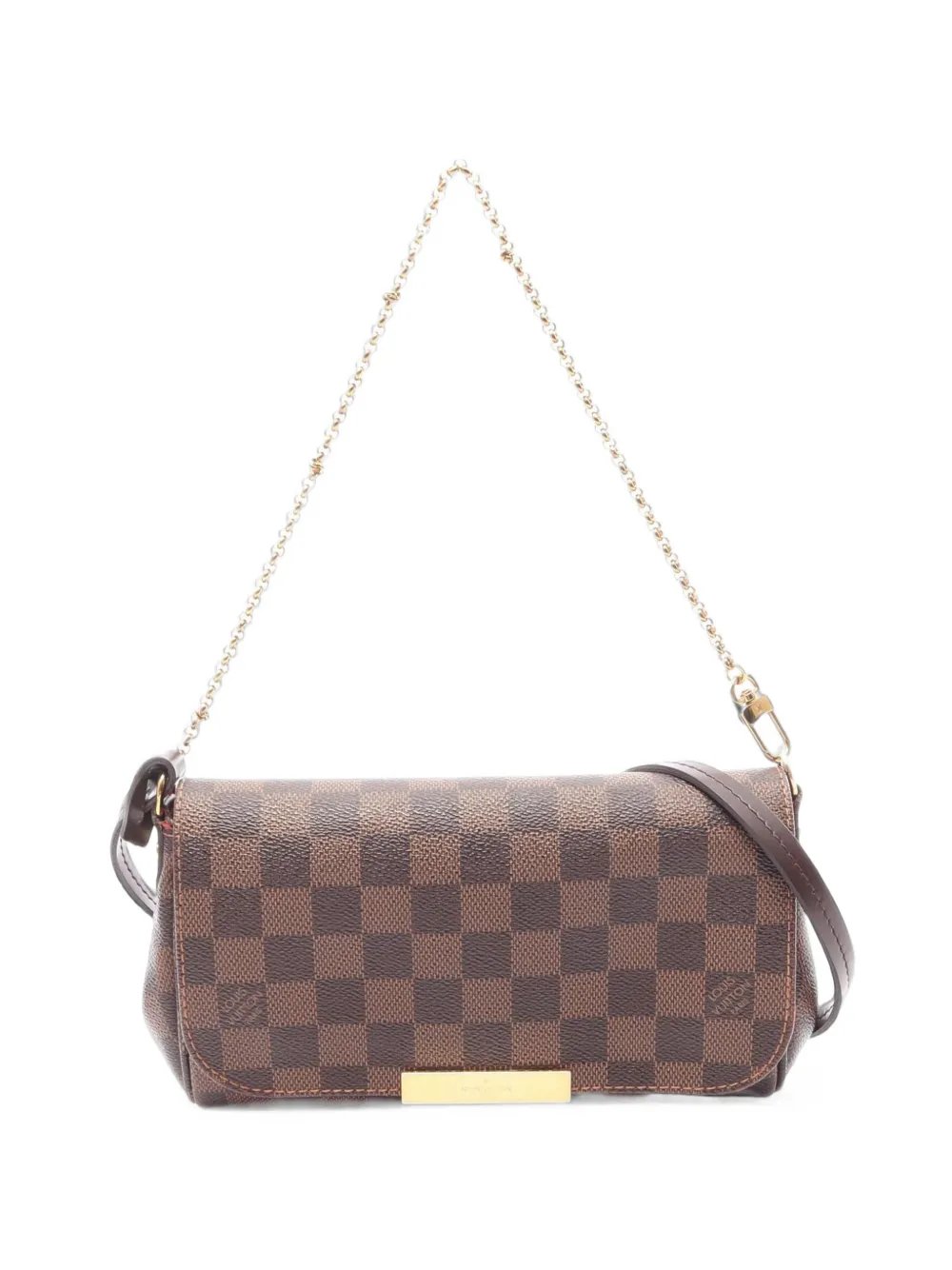 2015 PM Favorite Damier Ebene clutch bag