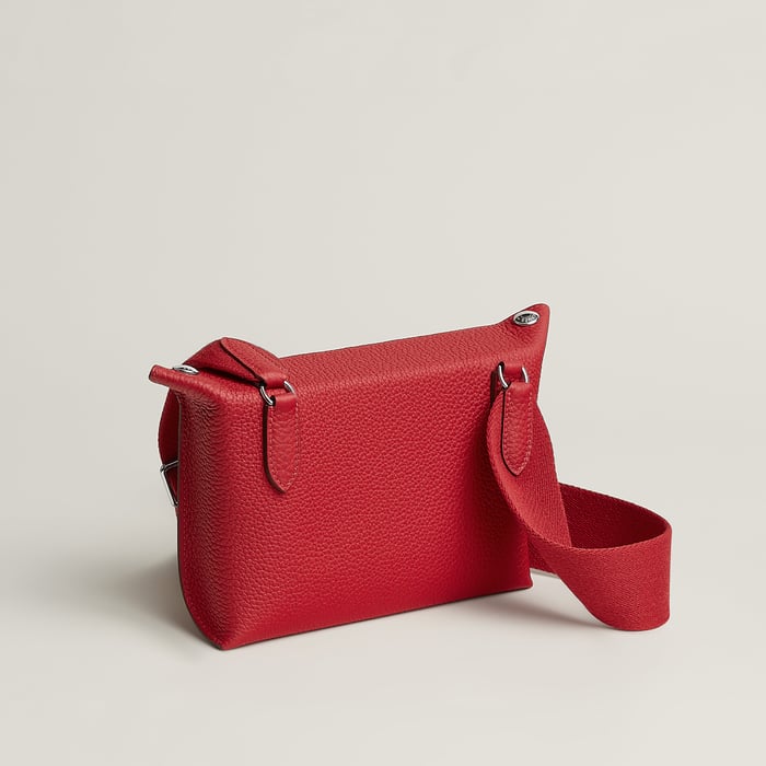 Rouge Casaque Hermès Videpoches Bag