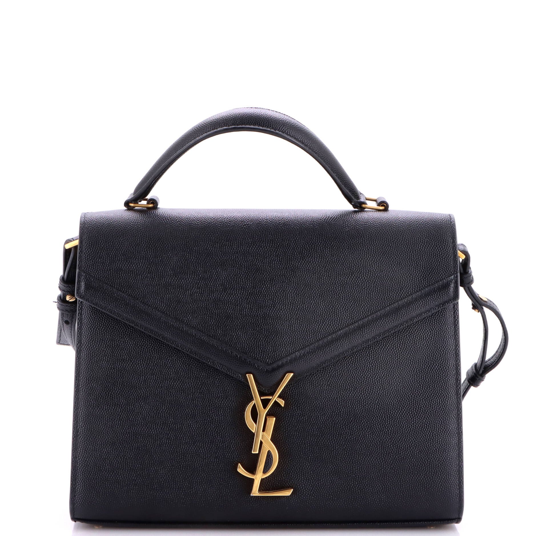 Cassandra Top Handle Bag Leather Medium