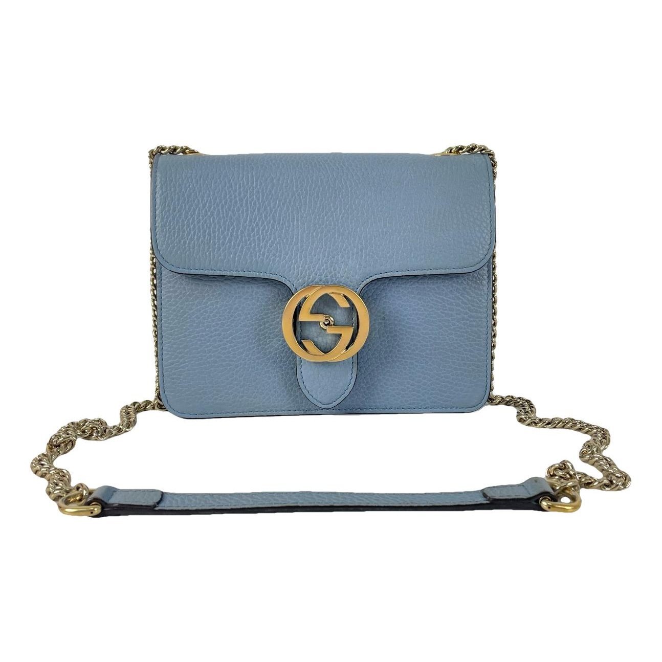 Pearly GG Marmont Chain Wallet leather handbag