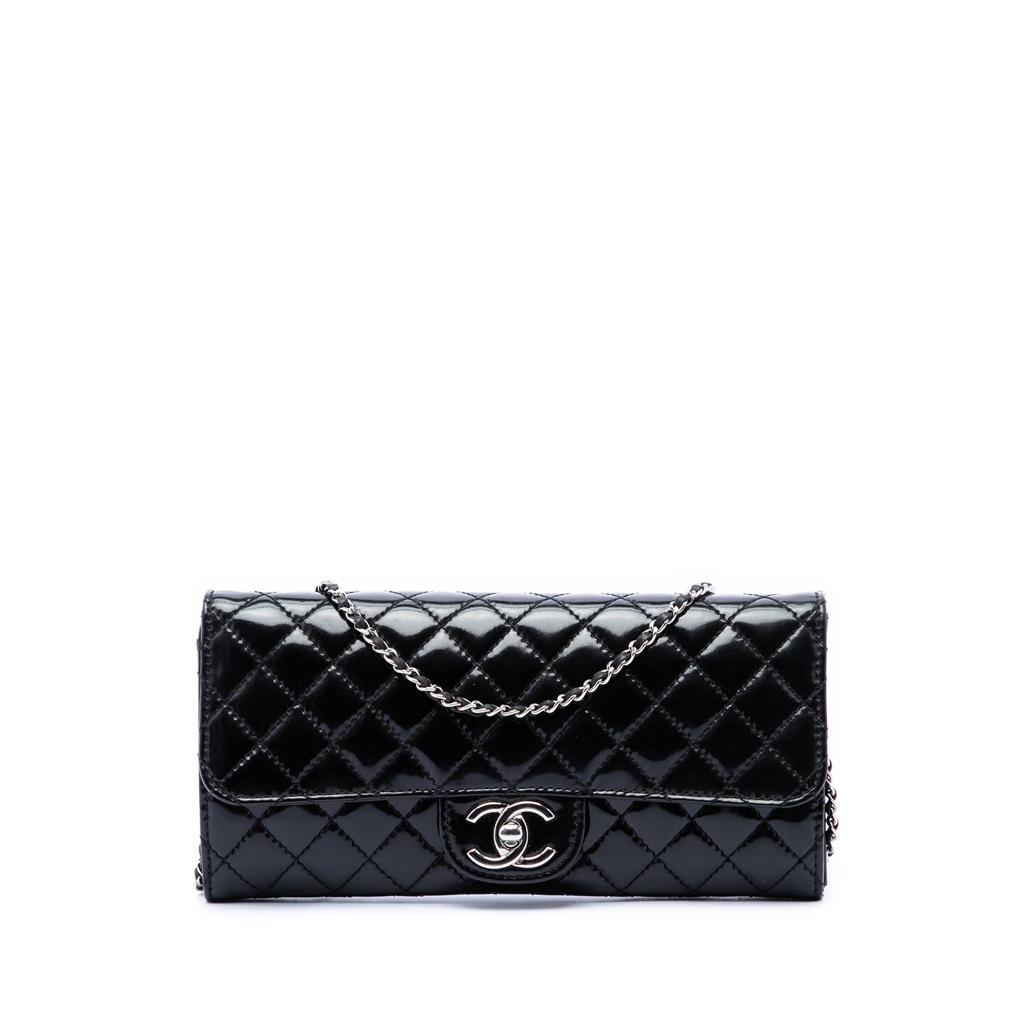 Wallet On Chain leather handbag