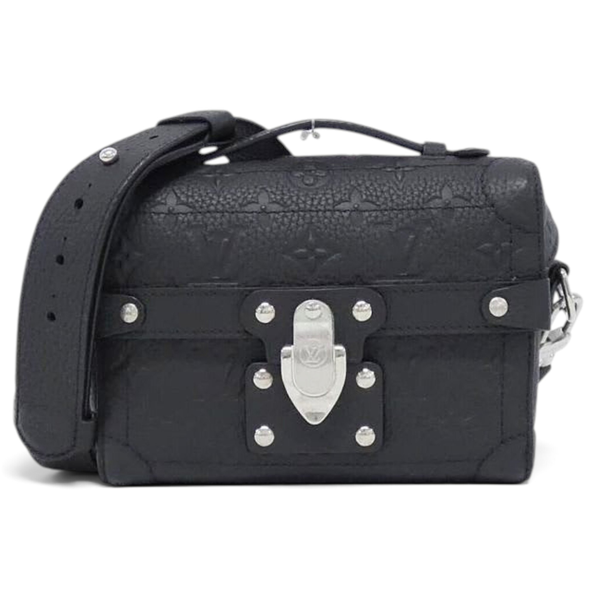 City Trunk cloth crossbody bag