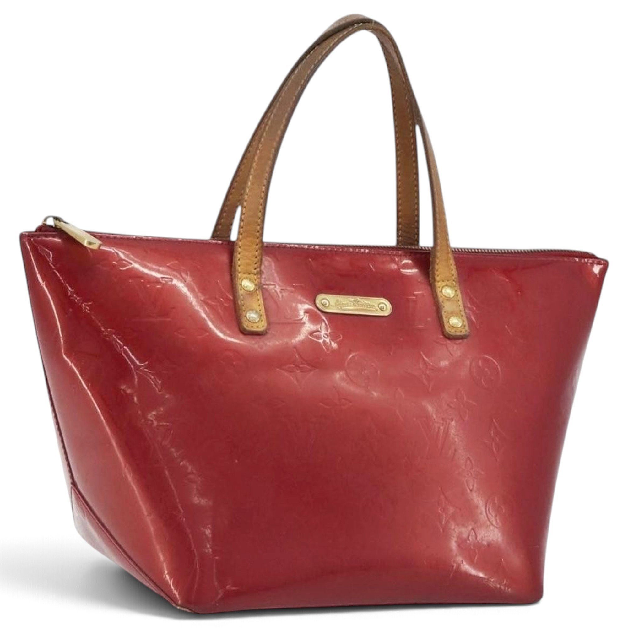 Bellevue patent leather handbag