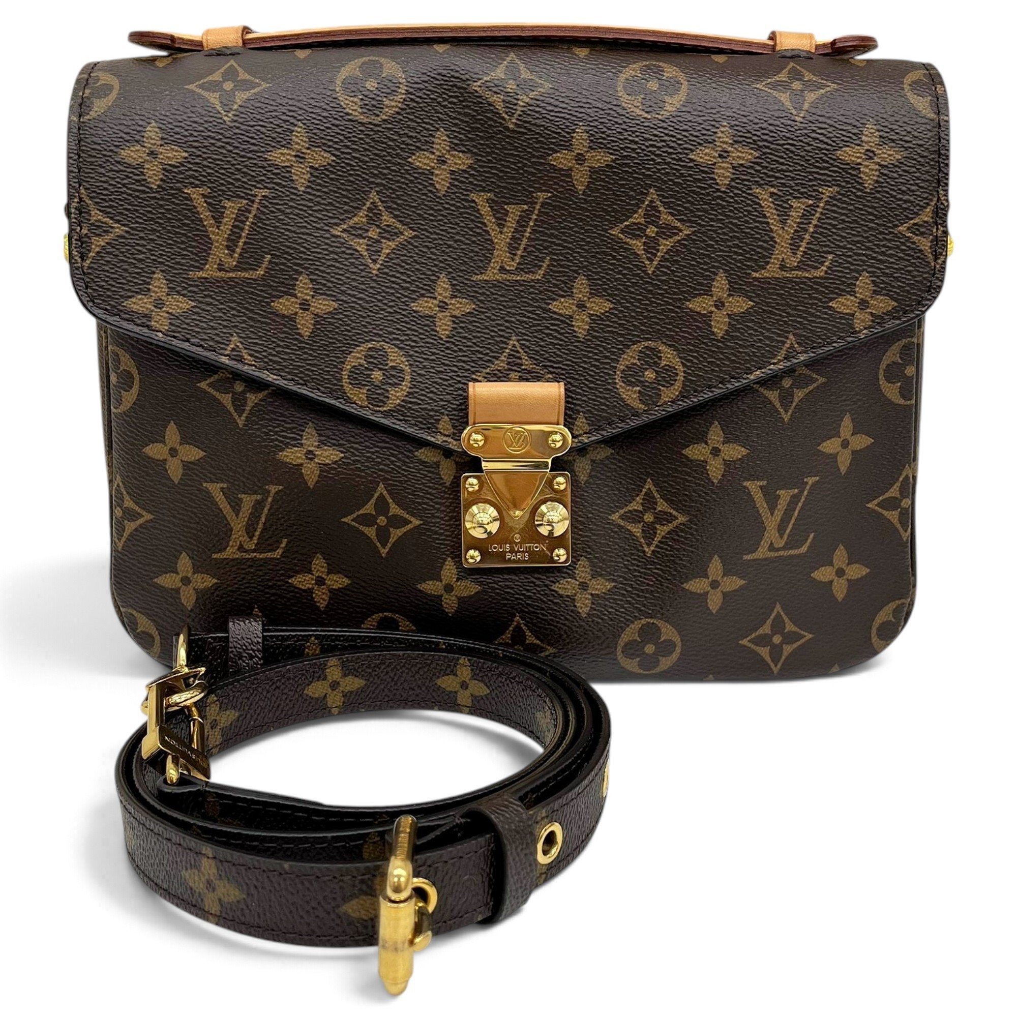 Metis leather handbag