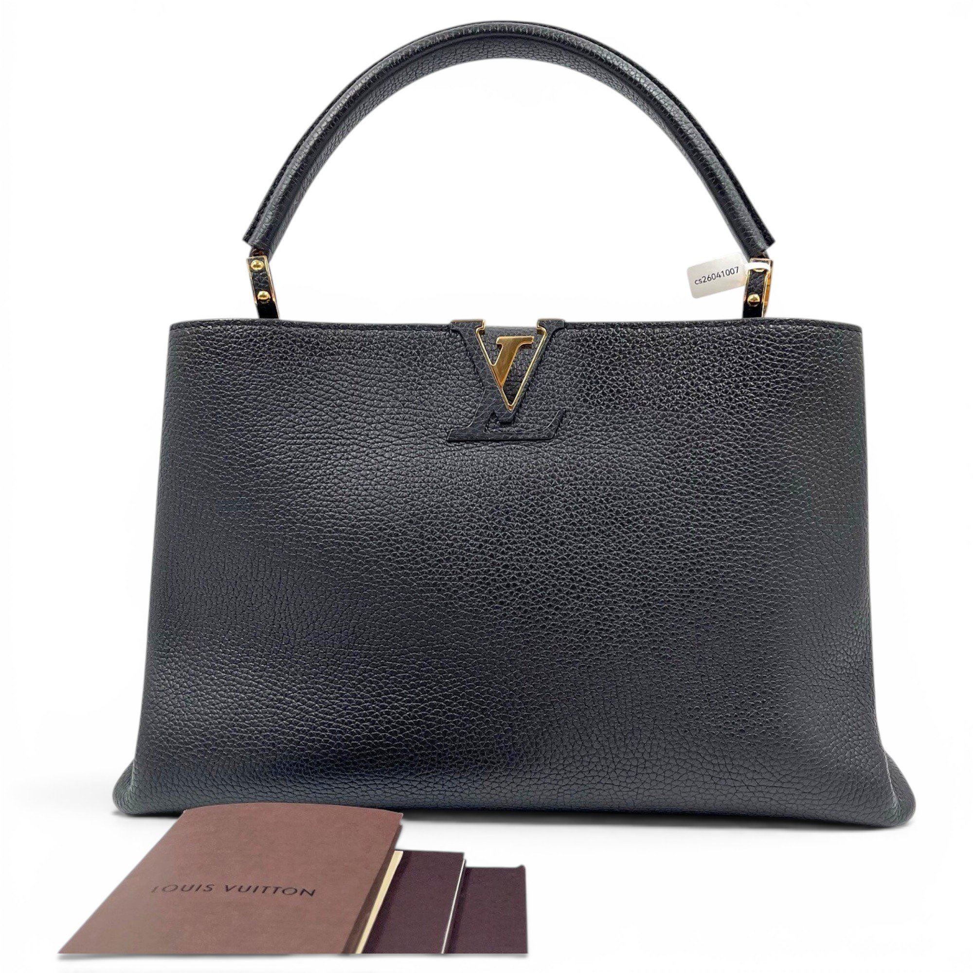 Capucines leather handbag