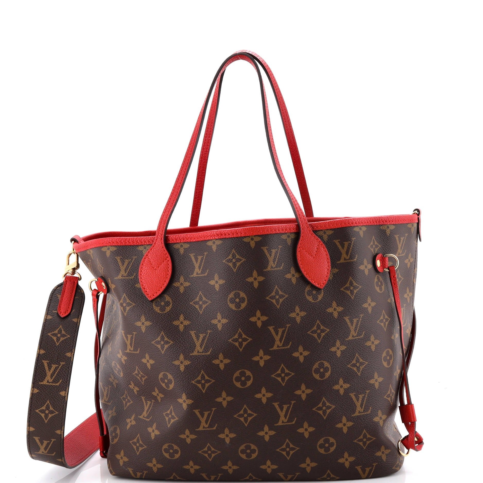 Neverfull Bandouliere Inside Out Monogram Canvas and Textile MM