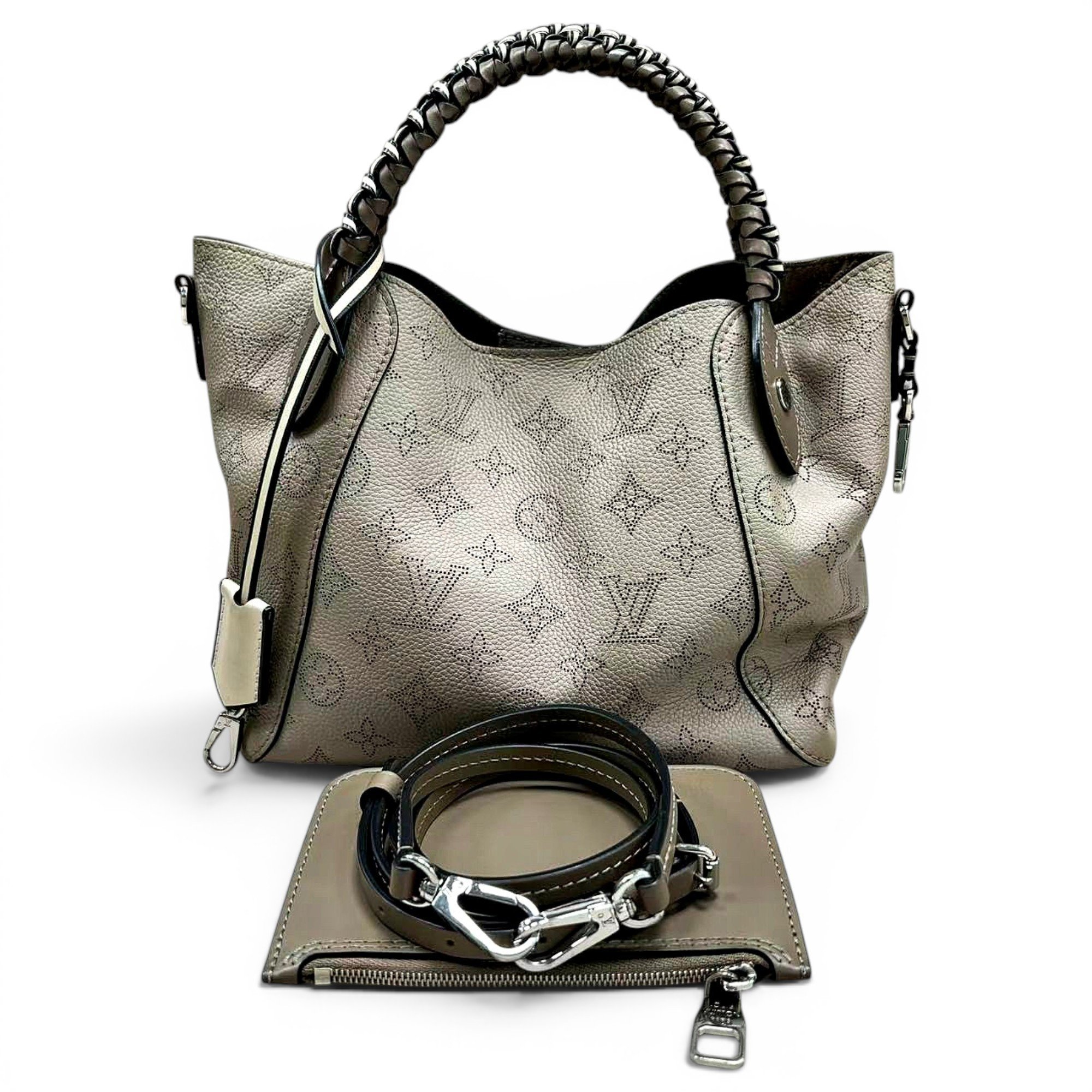 Hina leather handbag