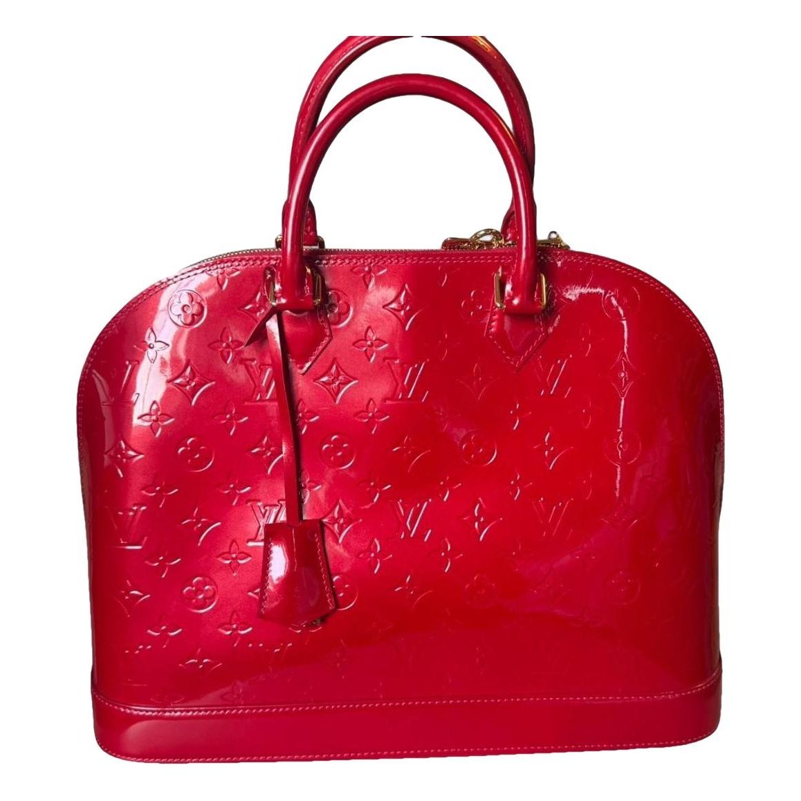 Alma BB patent leather handbag