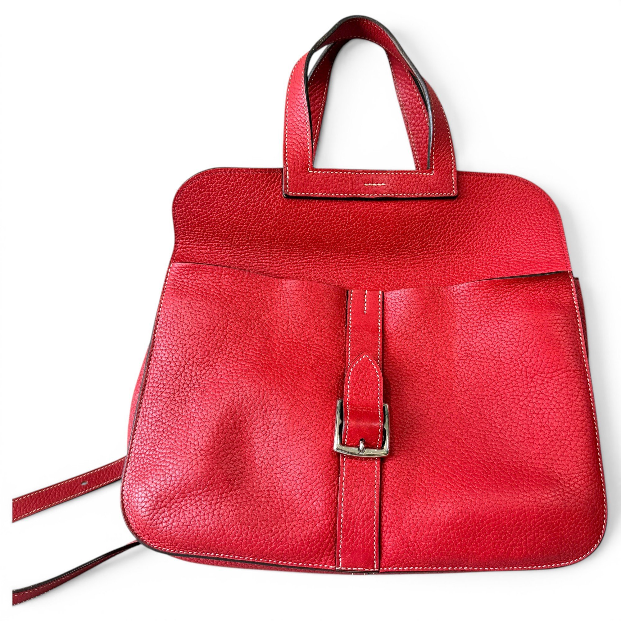 Halzan leather handbag