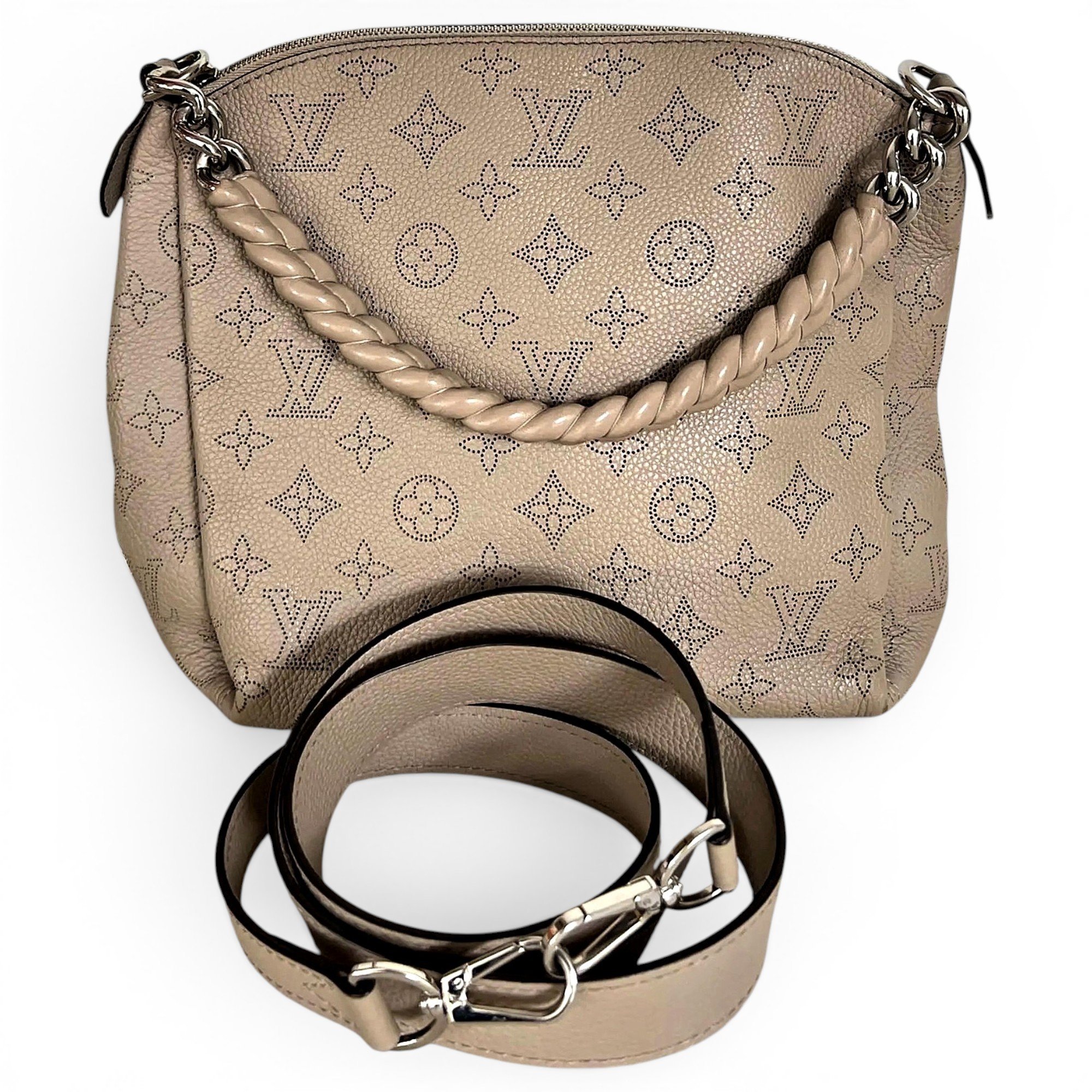 Chaîne Babylone leather handbag
