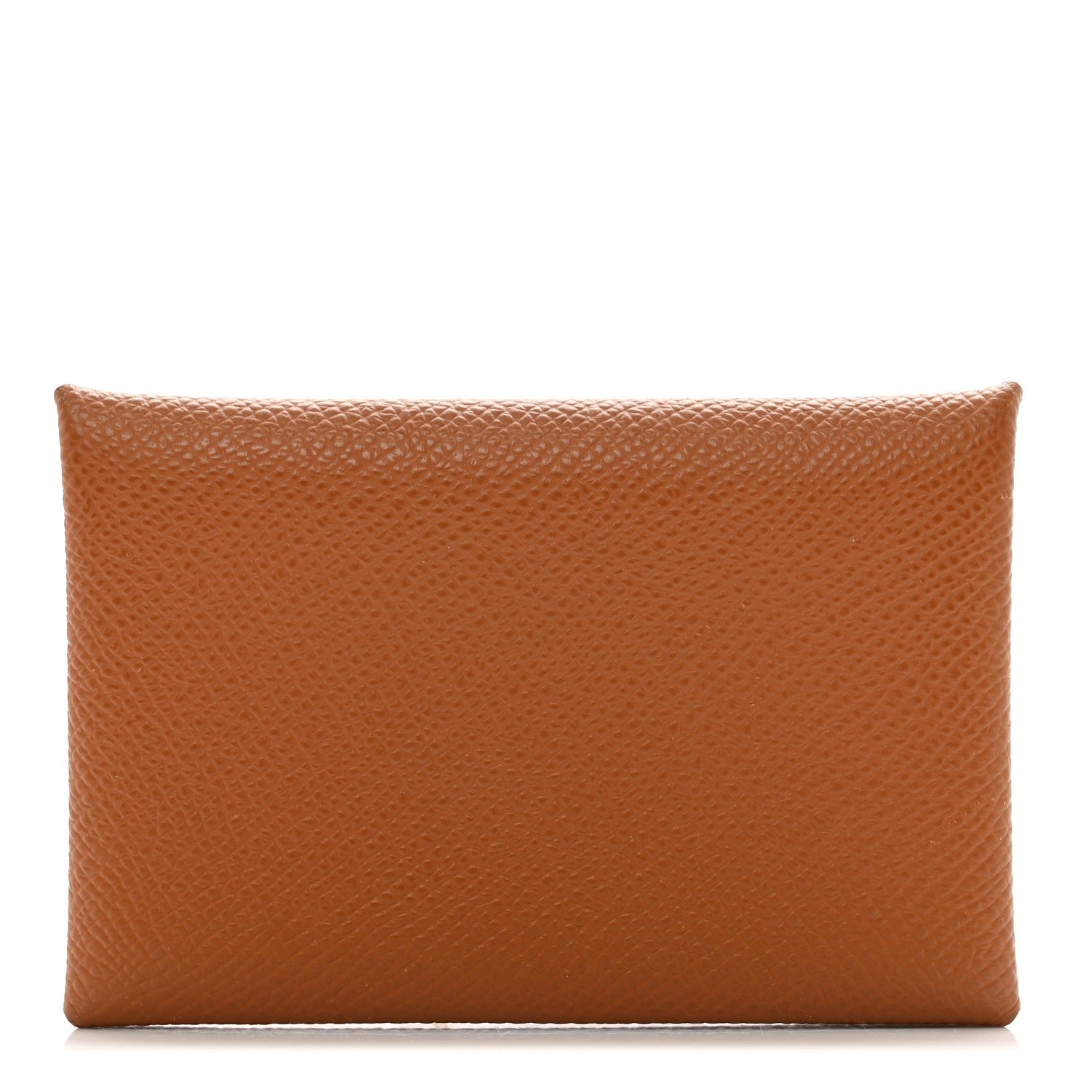 Hermes Epsom Calvi Card Case Gold