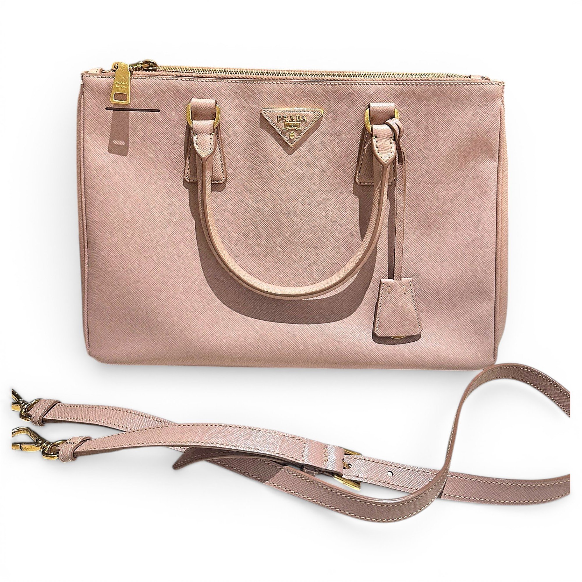 Galleria leather handbag