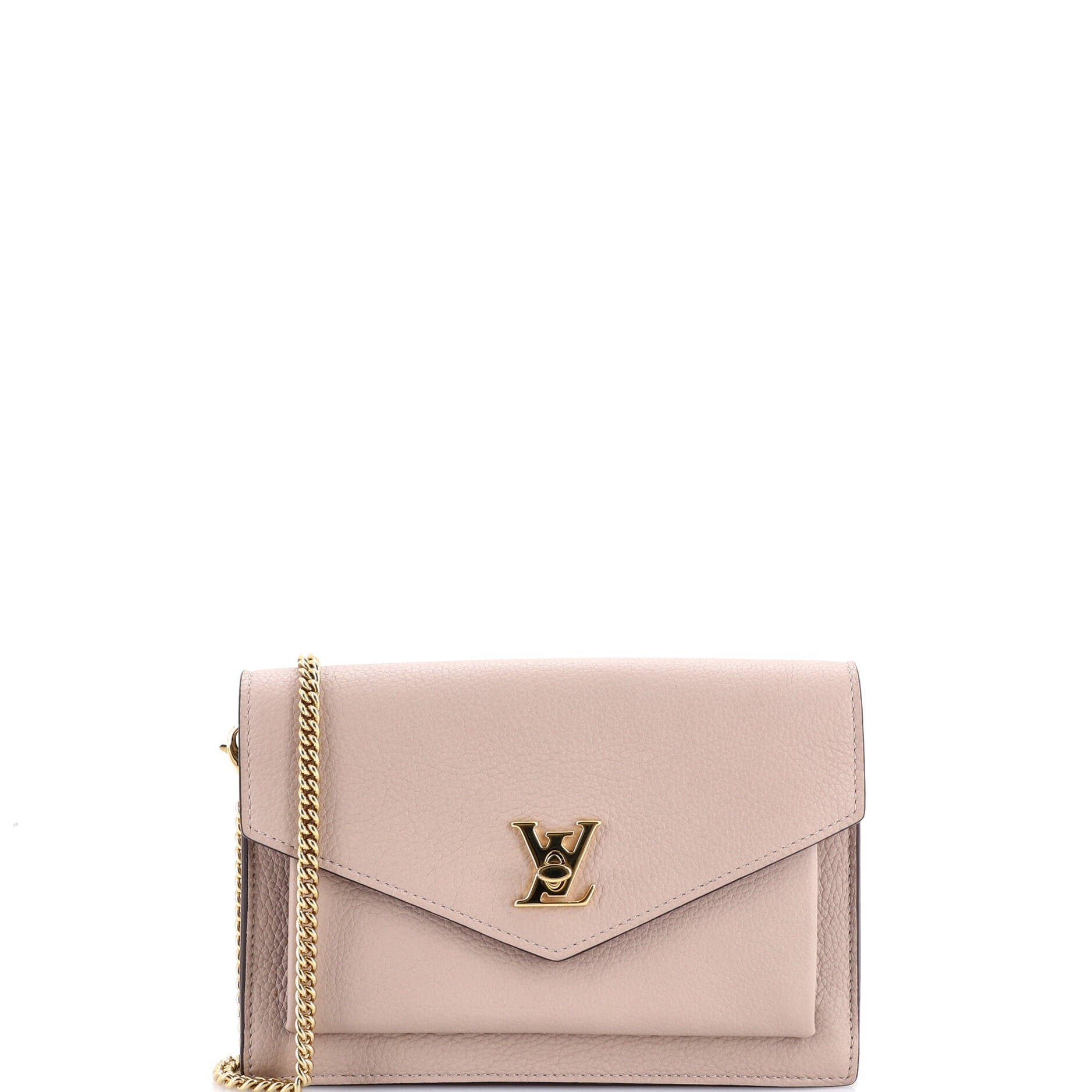 Louis Vuitton Mylockme Chain Pochette Leather