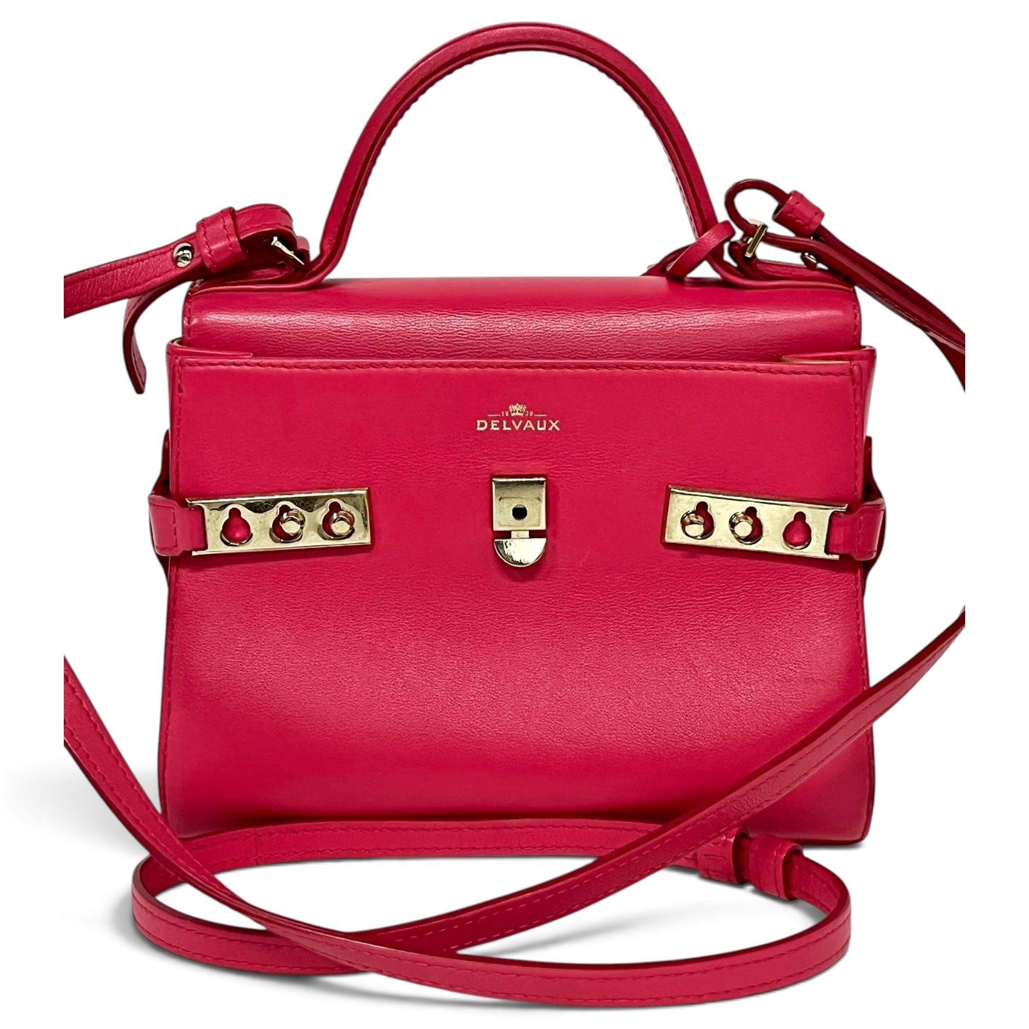 Delvaux Tempête leather crossbody bag