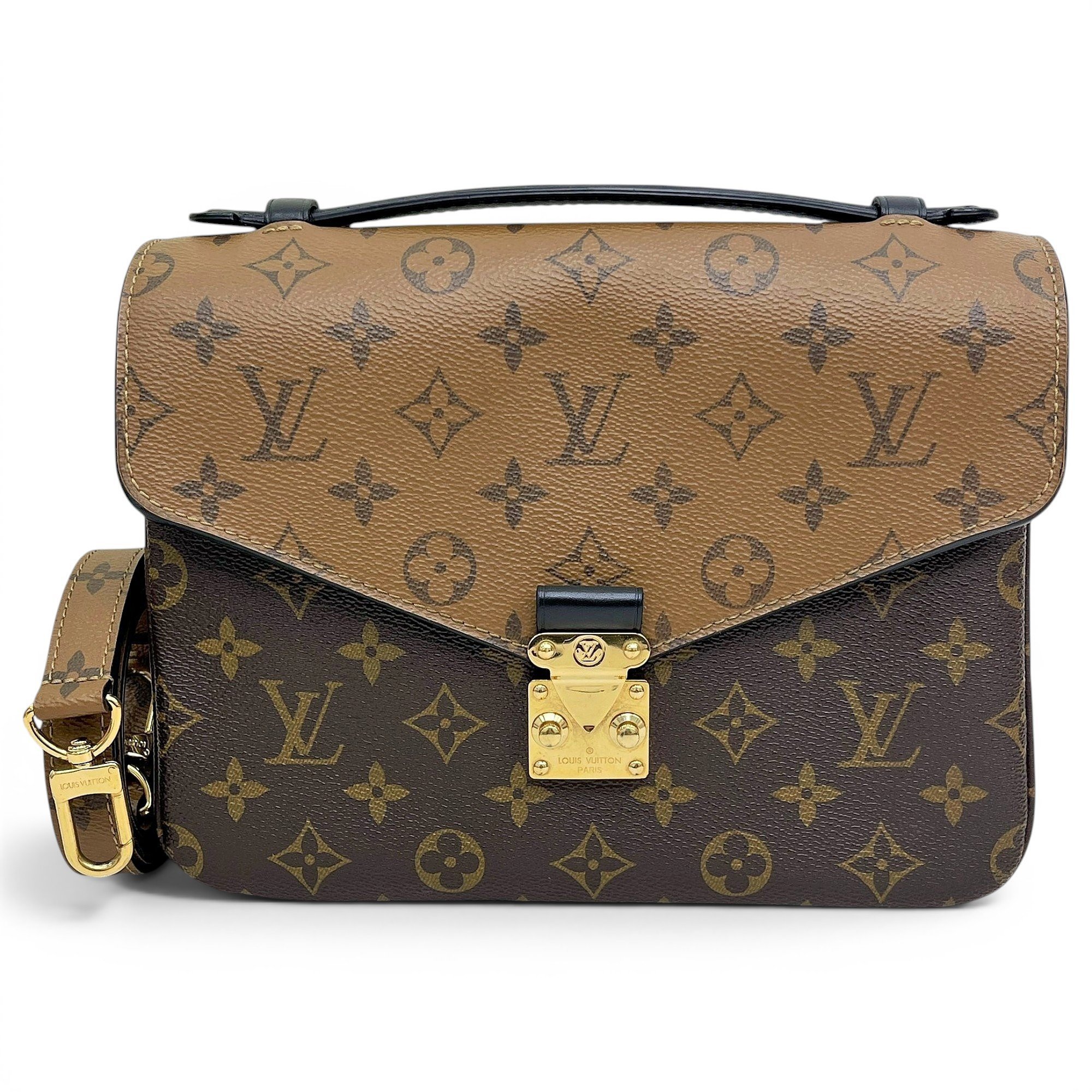 Metis leather handbag