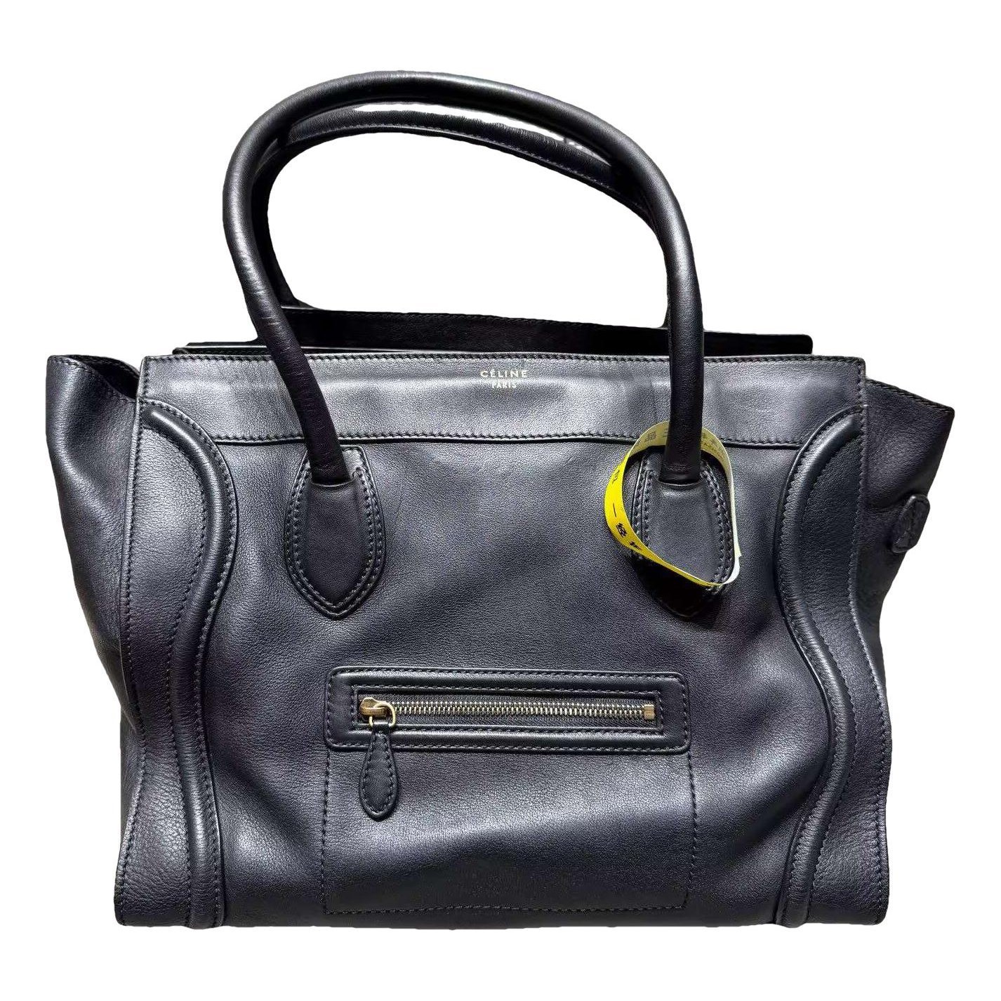 Luggage leather handbag