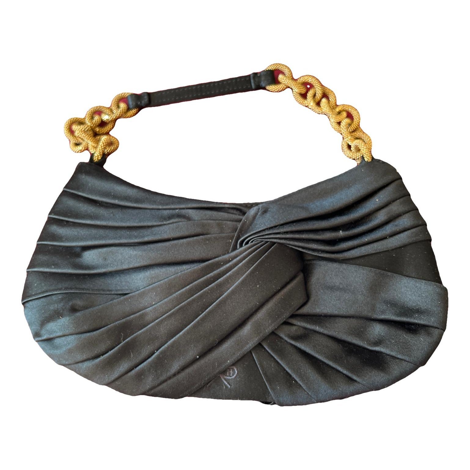 Silk clutch bag