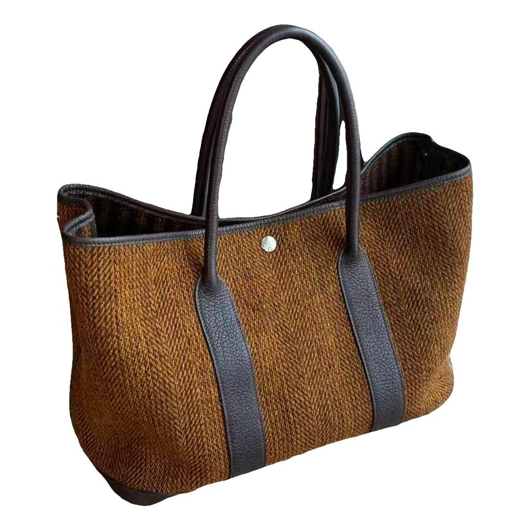 Garden Party leather handbag
