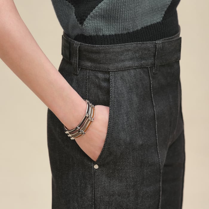 Gris Carbone Straight Leg Pants