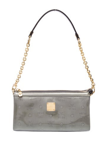 MCM Patent Leather Shoulder Bag